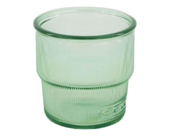 Bicchiere Acqua Verde D9x9cm in Vetro Riciclato – Dijk