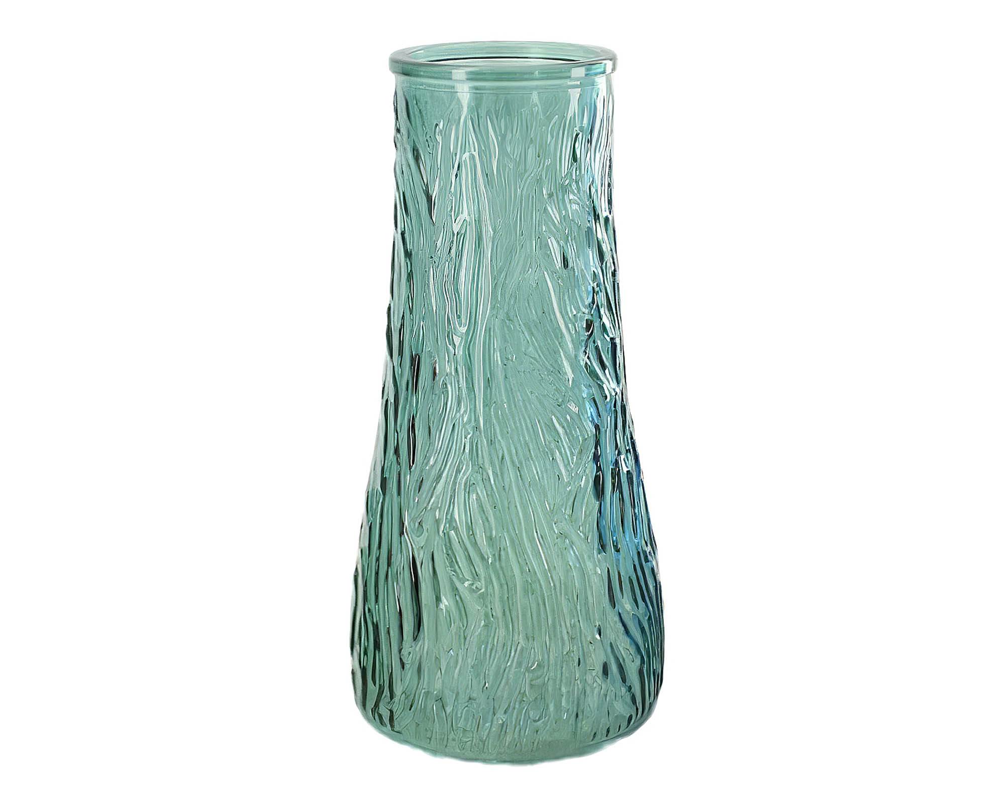 Vaso Decorativo Rilievo Assortito D8x17cm in Vetro - Dijk - immagine 3