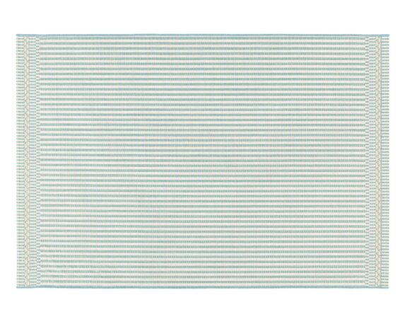 Tappeto Thierry Blu Bianco 160×230 In Polipropilene – Bizzotto