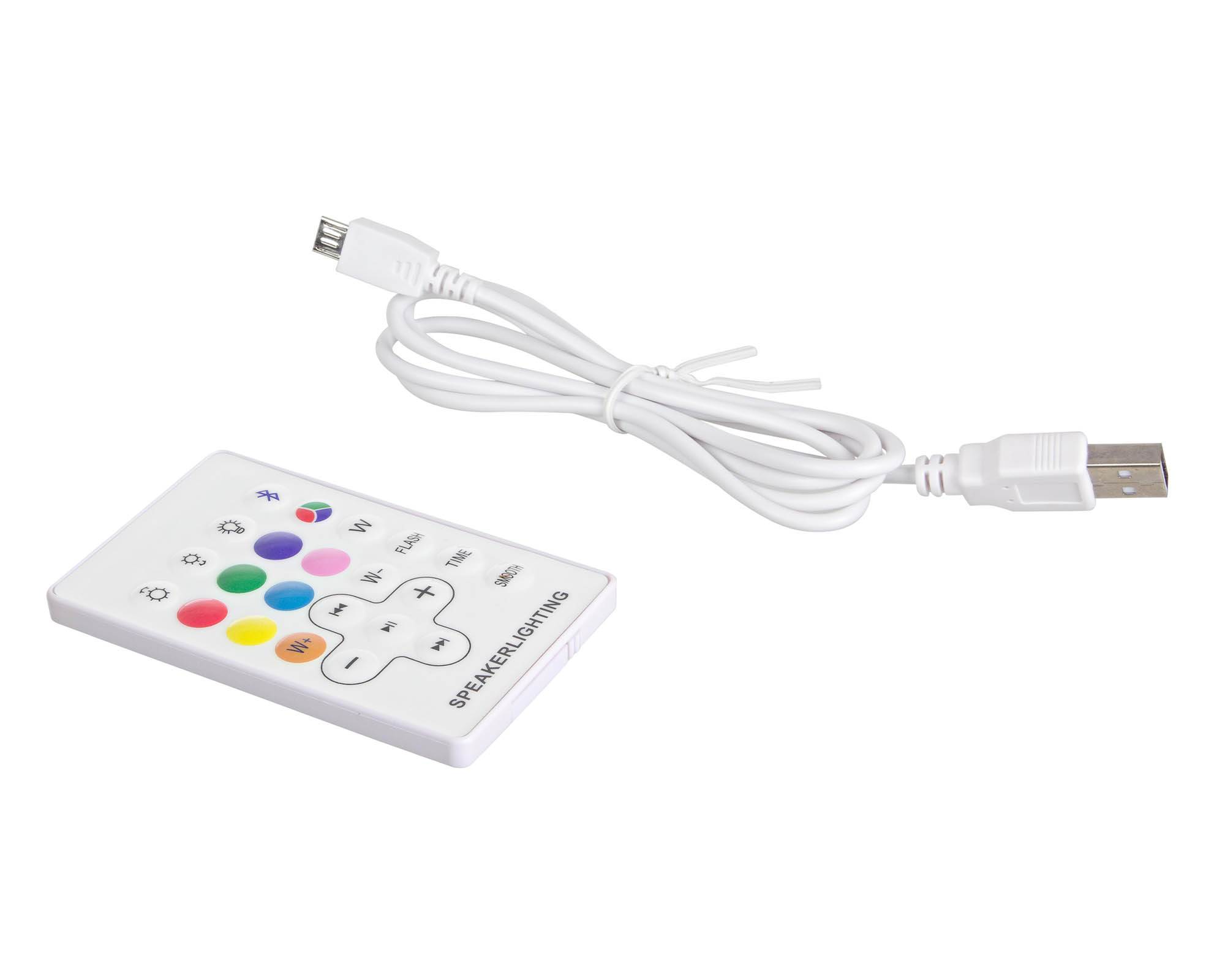 Lampada Piantana Solar con LED Speaker Nero D34x150cm in Acciaio e PE - Bizzotto - immagine 4