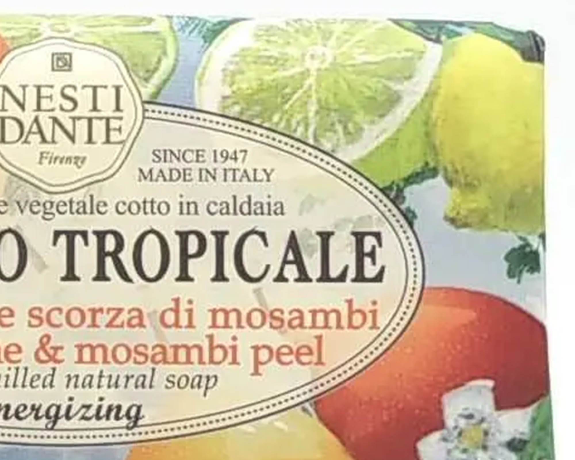Sapone Lime di Tahiti e Scorza di Mosambi da 250g - immagine 2