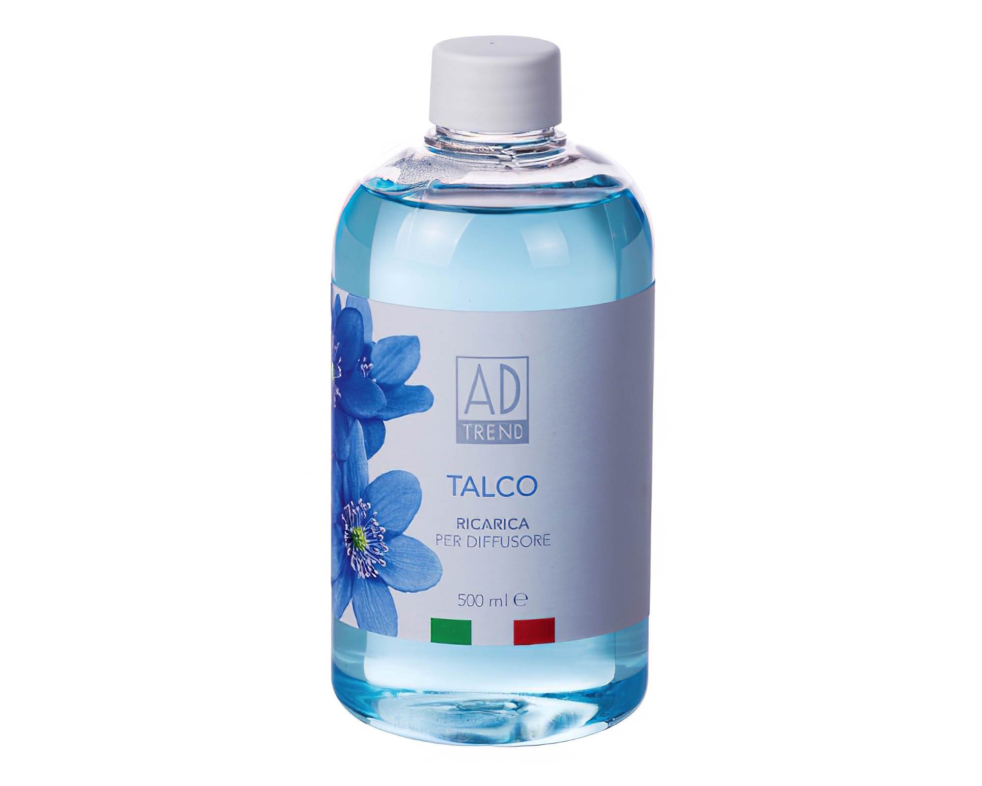 Ricarica per Diffusore Talco da 500ml in Plastica