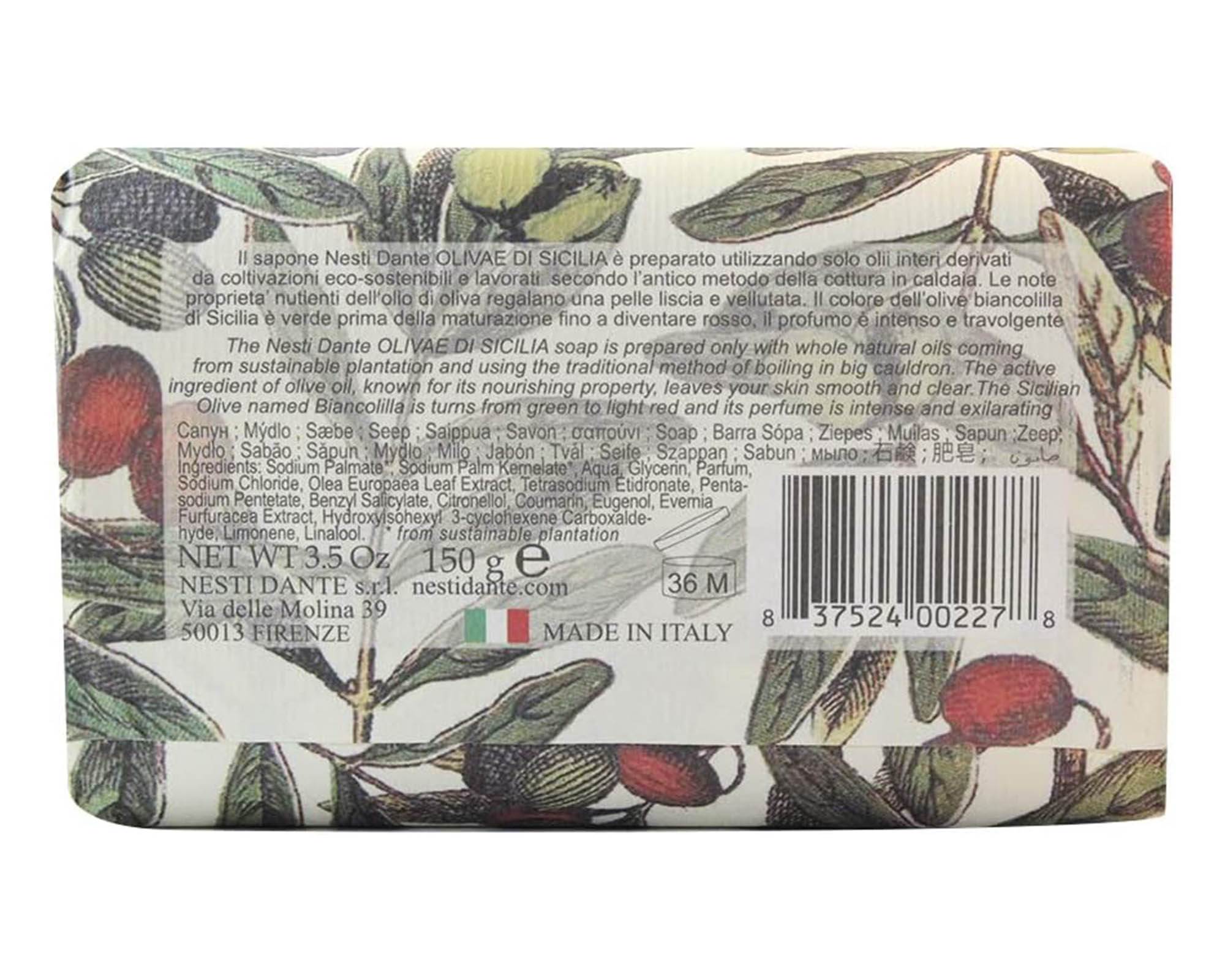 Sapone Olive di Sicilia da 150g - immagine 5
