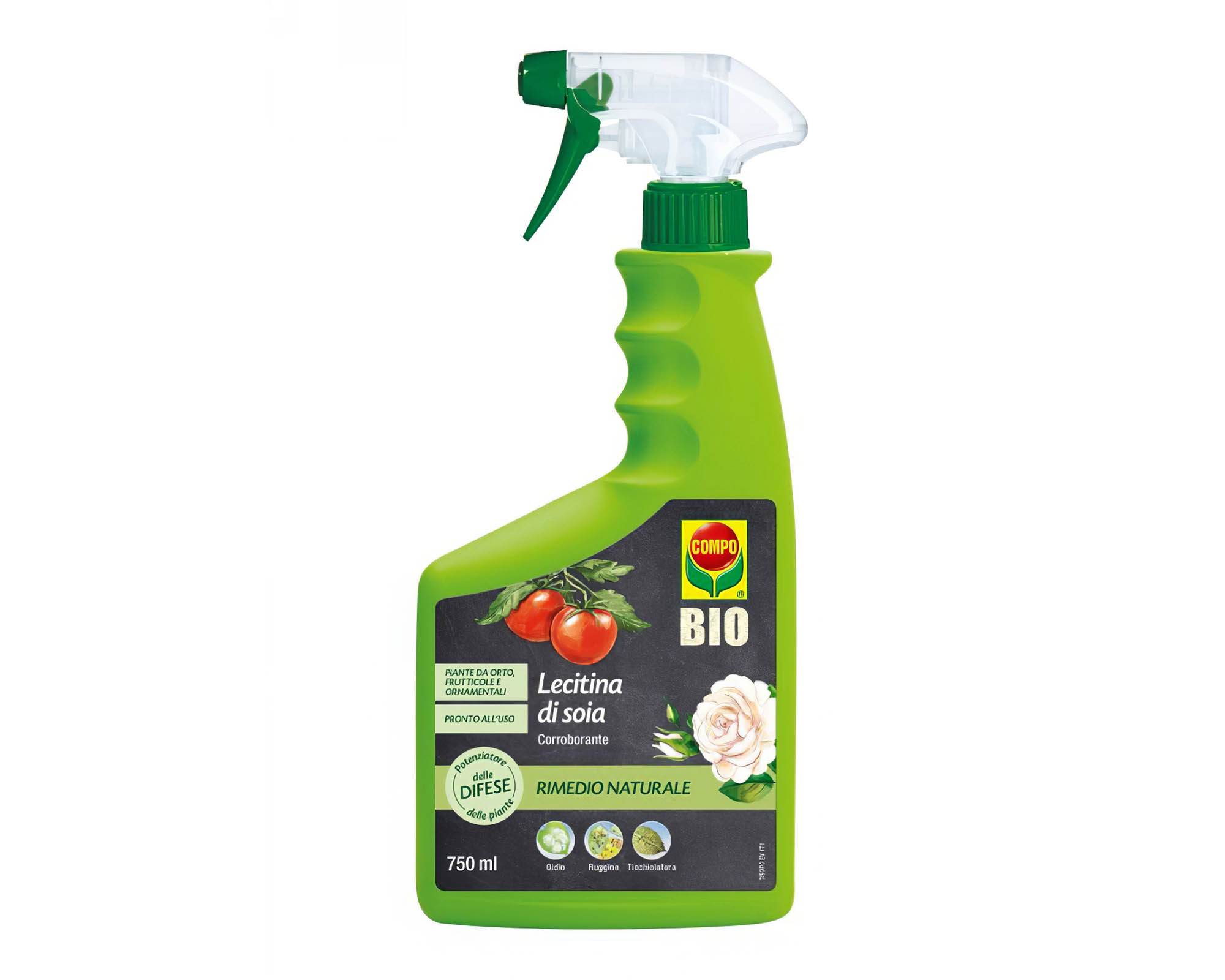 Fungicida Lecitina di Soia Bio Pronto Uso da 750ml - Compo