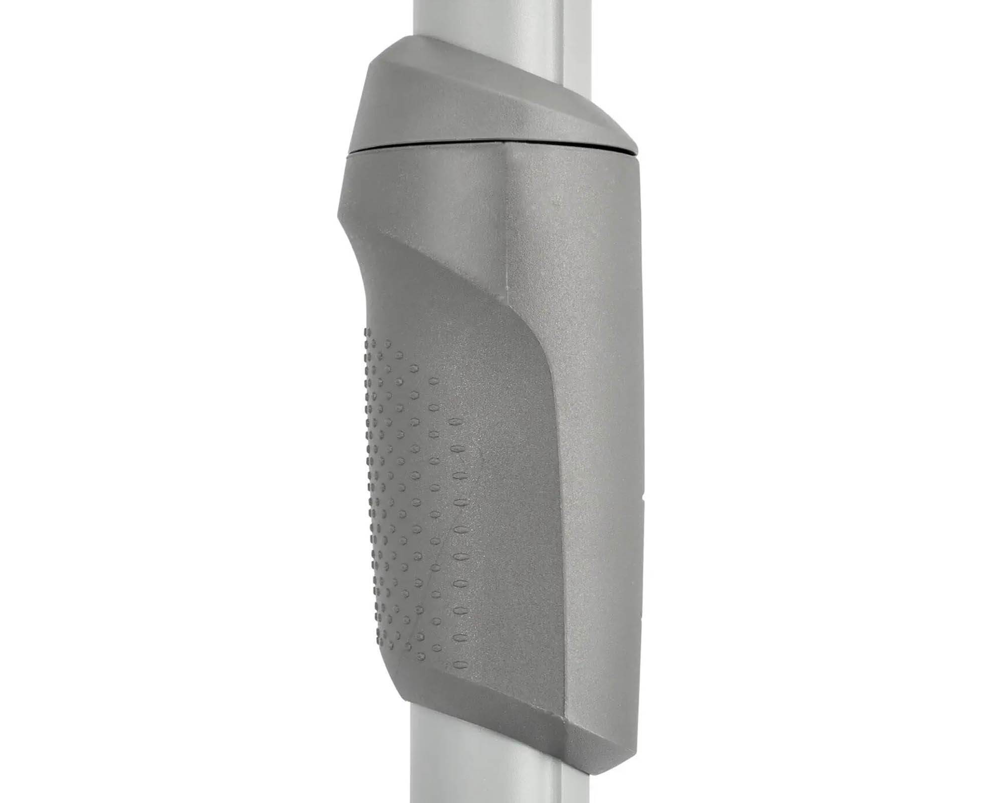 Ombrellone a Palo Centrale Slide Verde 3x3m in Alluminio, Acciaio e Poliestere - Arco Marketing - immagine 6