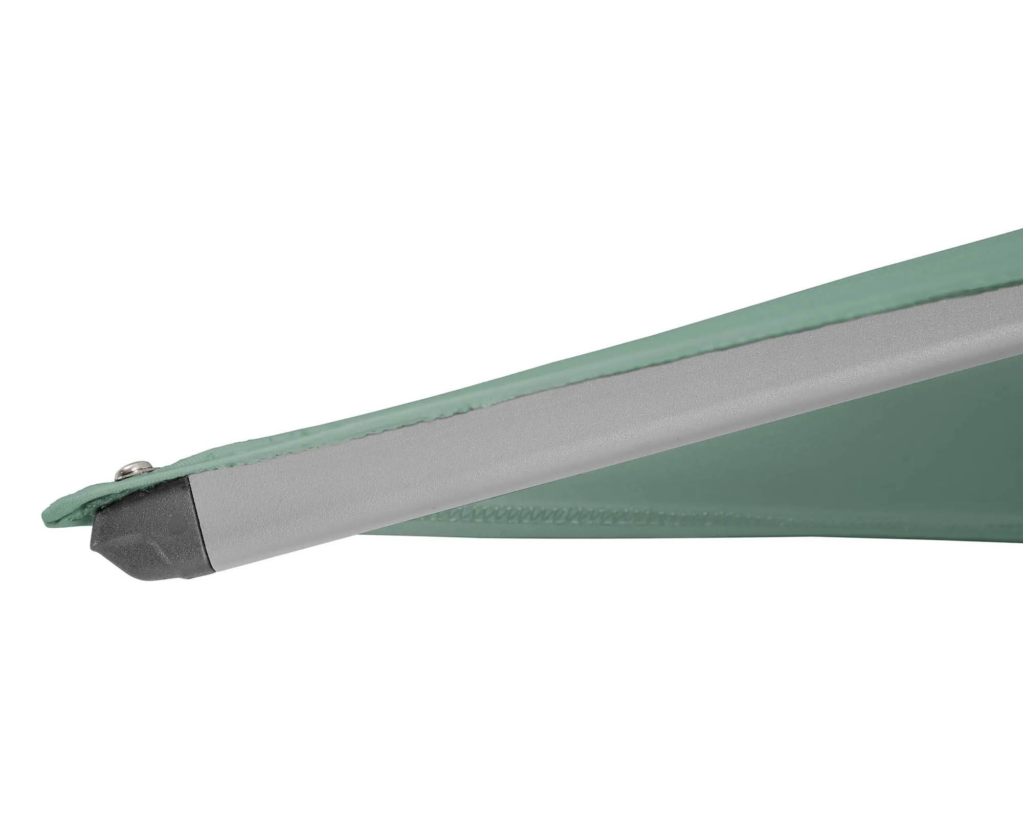 Ombrellone a Palo Centrale Pop-Up Verde 2,5x2m in Alluminio e Poliestere - Arco Marketing - immagine 6