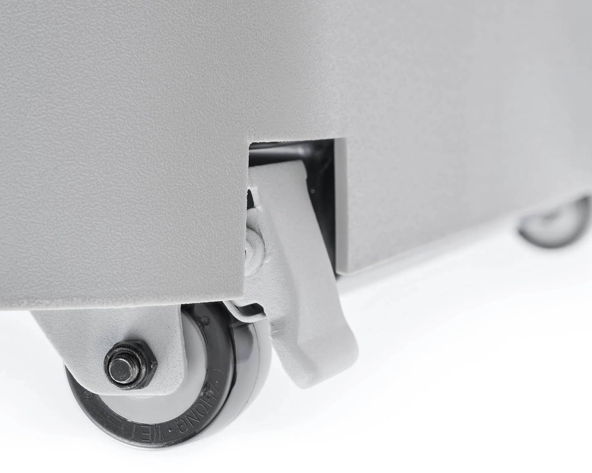 Base per Ombrellone a Palo Centrale Roll Media in Metallo, Plastica e Polietilene - Arco Marketing - immagine 6