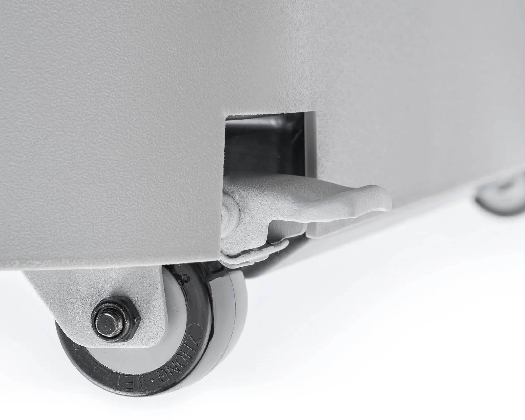 Base per Ombrellone a Palo Centrale Roll Media in Metallo, Plastica e Polietilene - Arco Marketing - immagine 5