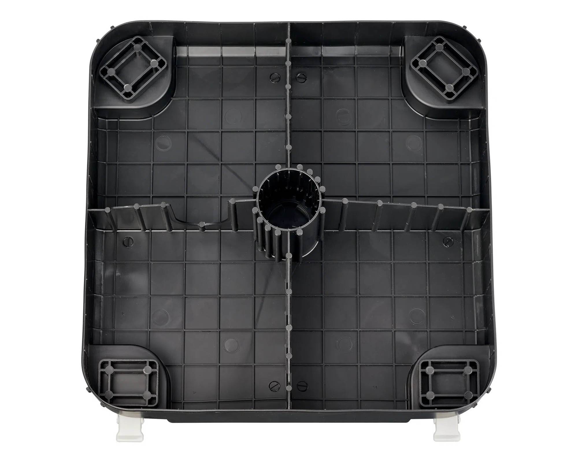 Base per Ombrellone a Palo Centrale Roll Media in Metallo, Plastica e Polietilene - Arco Marketing - immagine 3