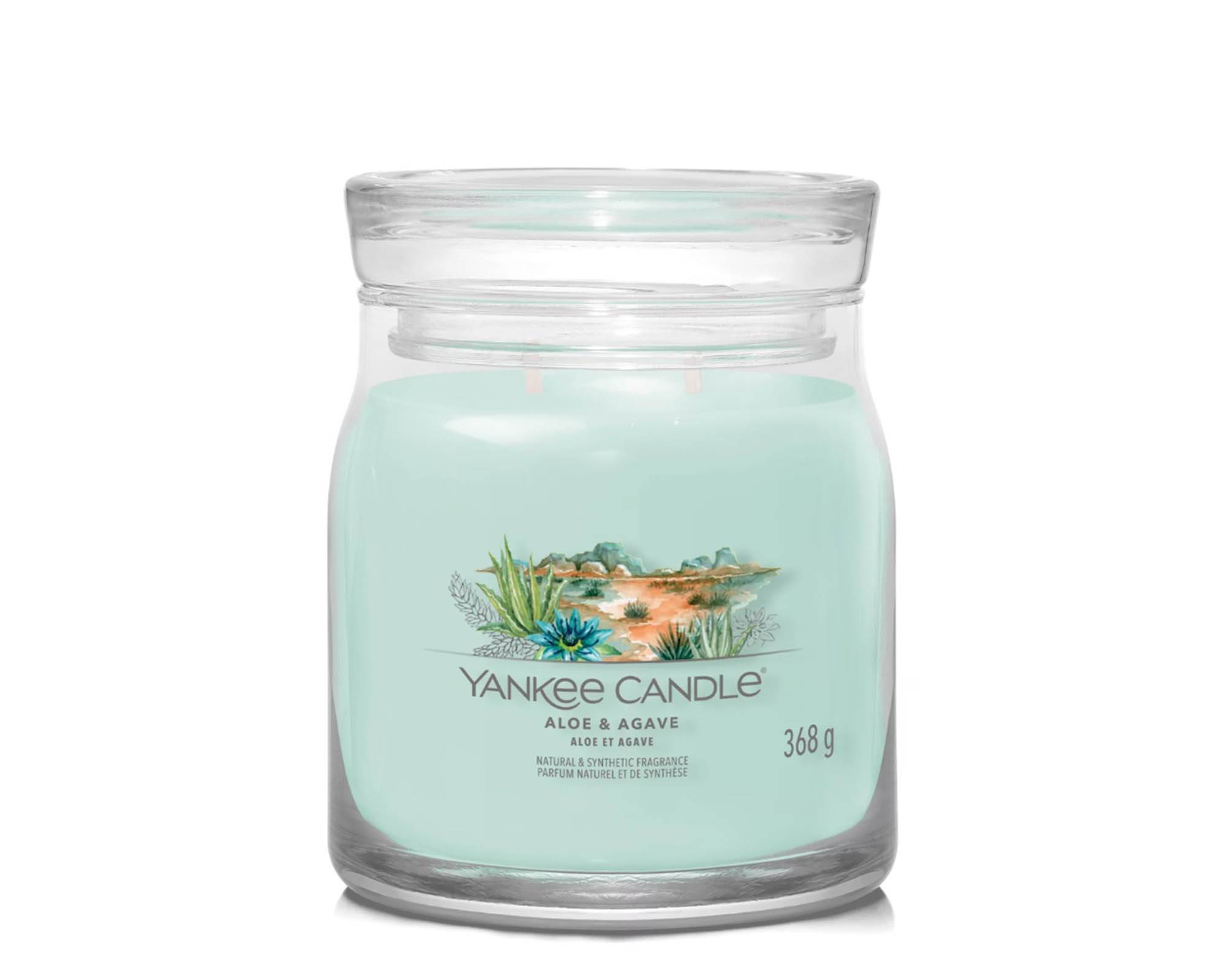 Giara Candela Media Signature Aloe Agave - Yankee Candle