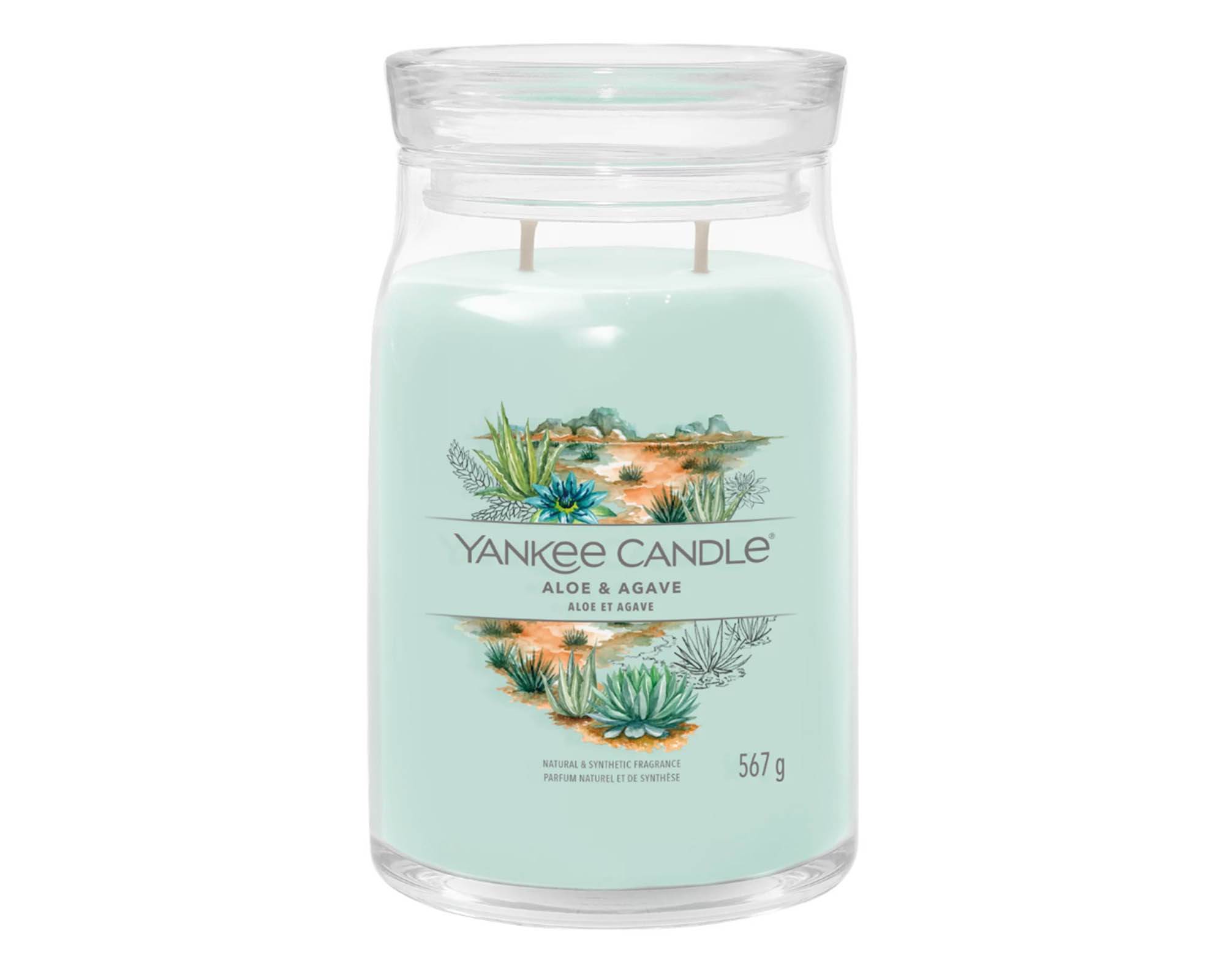 Giara Candela Grande Signature Aloe Agave - Yankee Candle