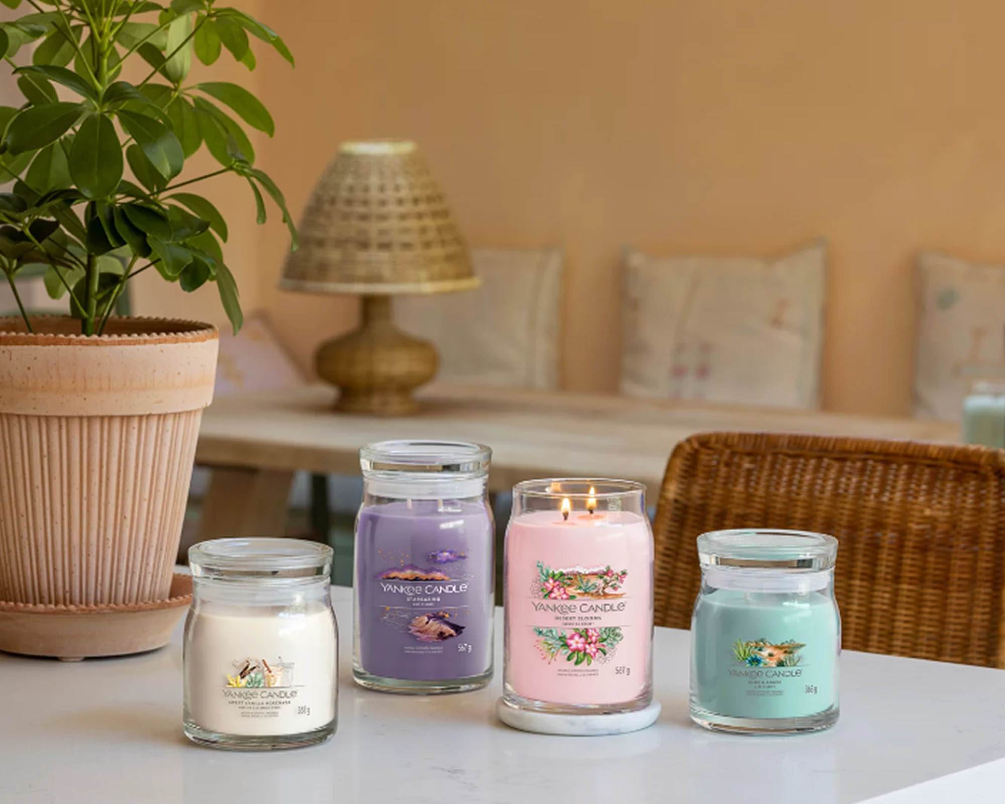 Giara Candela Media Signature Sweet Vanilla Horchata - Yankee Candle - immagine 2