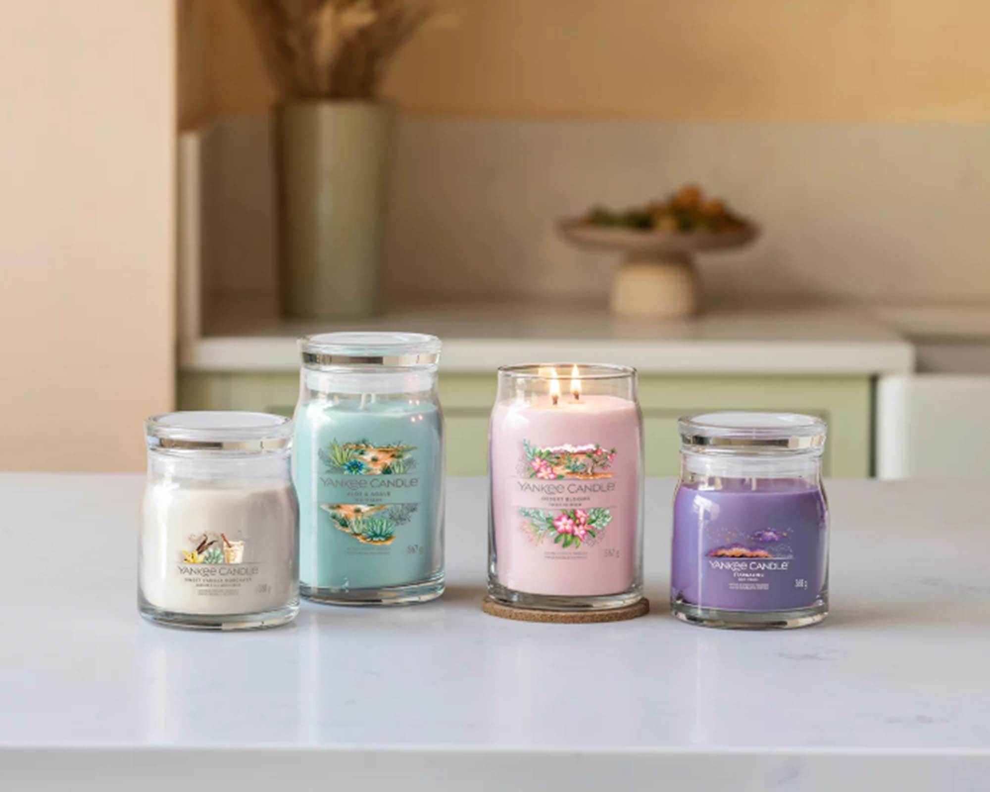 Giara Candela Media Signature Sweet Vanilla Horchata - Yankee Candle - immagine 3