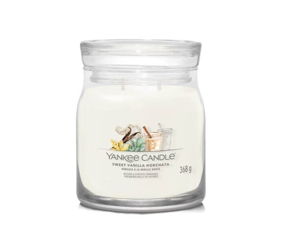 Giara Candela Media Signature Sweet Vanilla Horchata – Yankee Candle