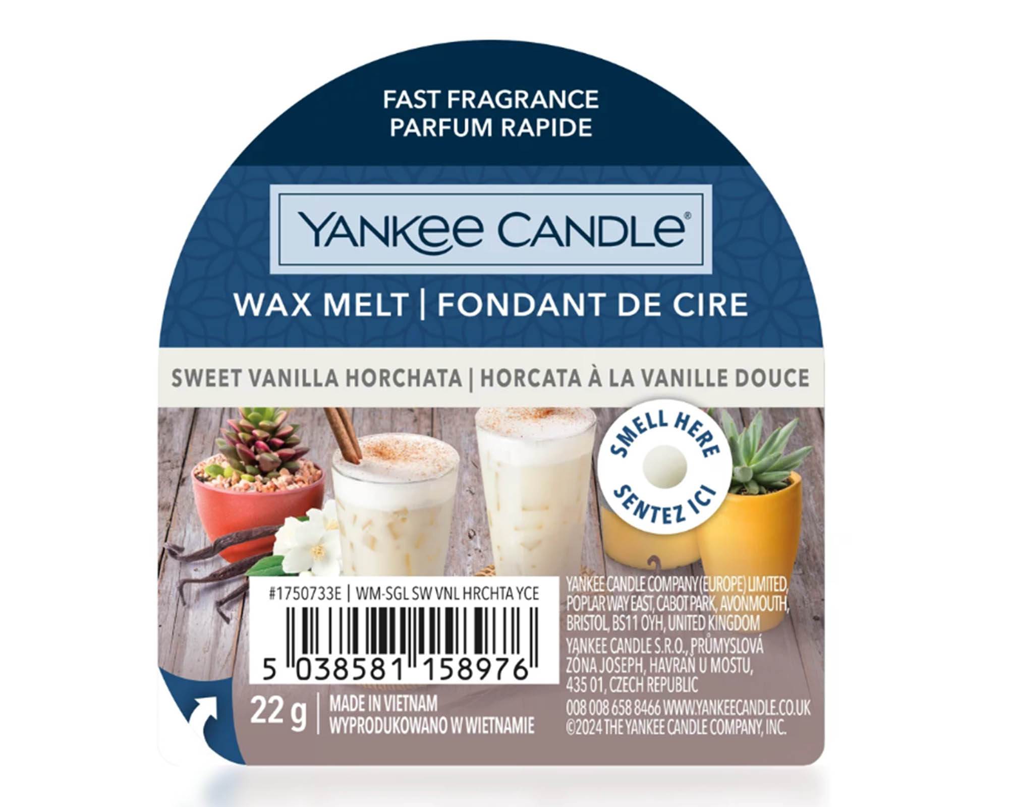 Cera da Fondere Sweet Vanilla Horchata - Yankee Candle - immagine 2