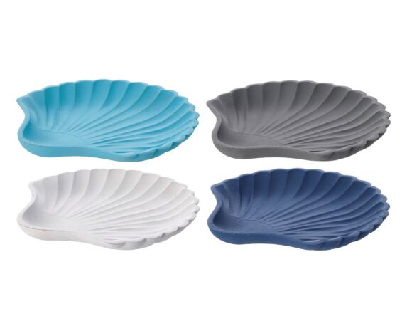 Piatto Conchiglia Assortito D23cm in Resina