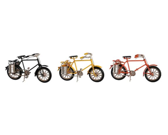 Decorazione Bicicletta Assortito 16,5×5,5x9cm In Metallo – Item