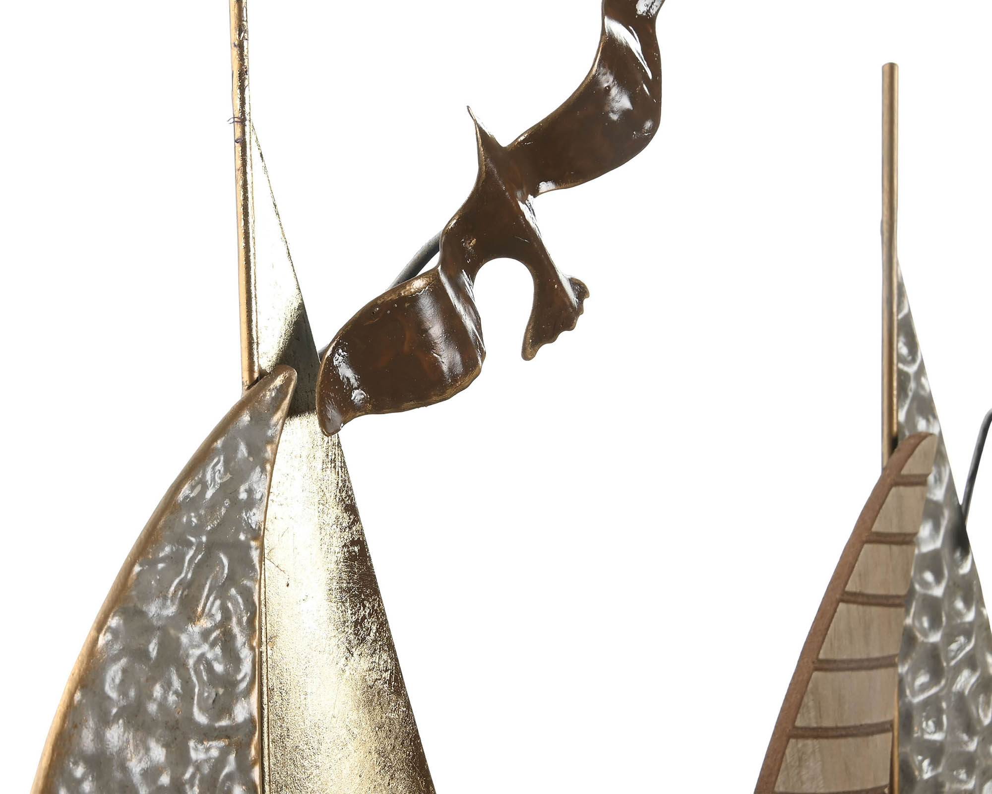 Decorazione da Parete Vela 66x4x53cm in Metallo - Item - immagine 3