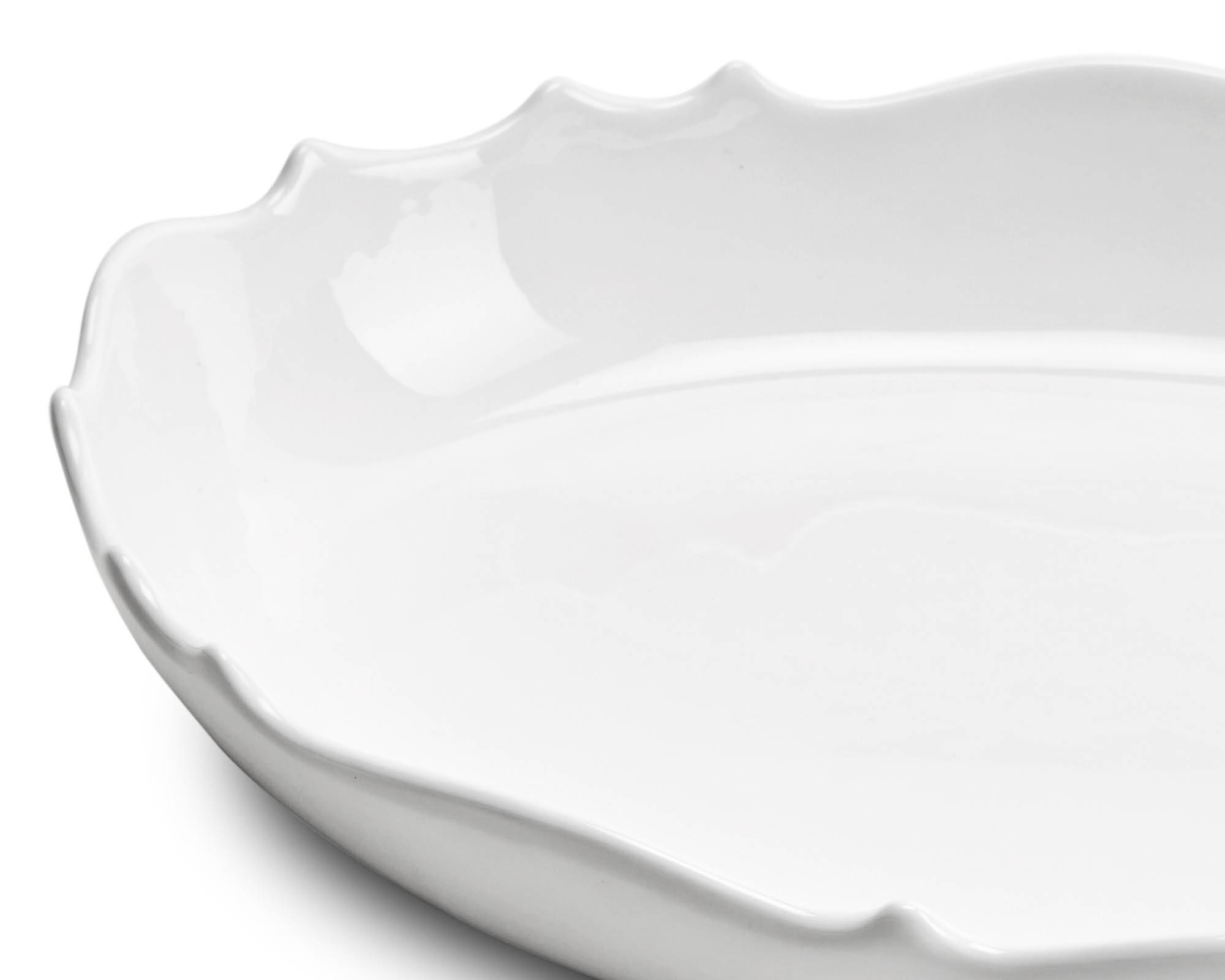 Piatto Ovale Arya 35x23cm in Porcellana - immagine 2