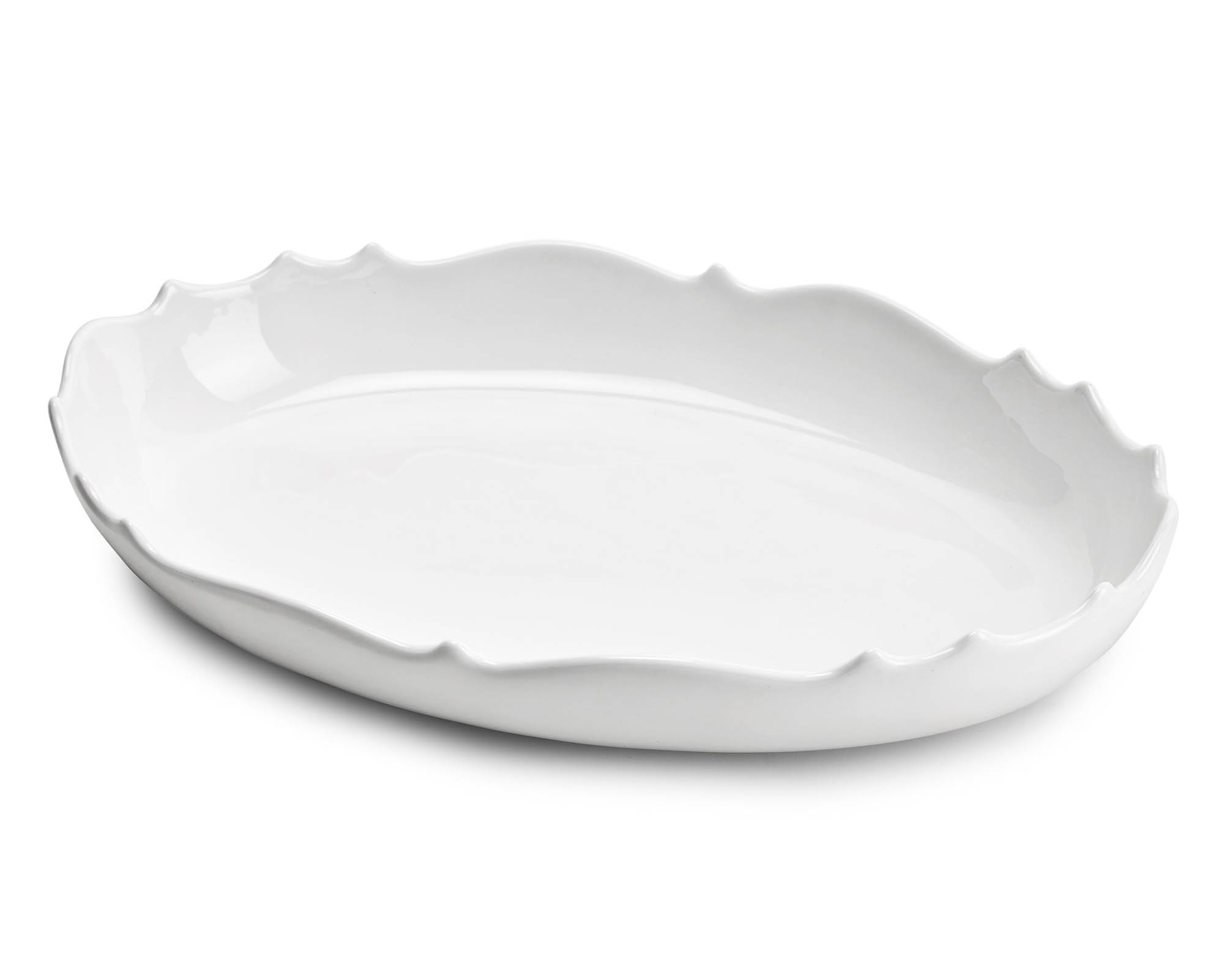 Piatto Ovale Arya 35x23cm in Porcellana