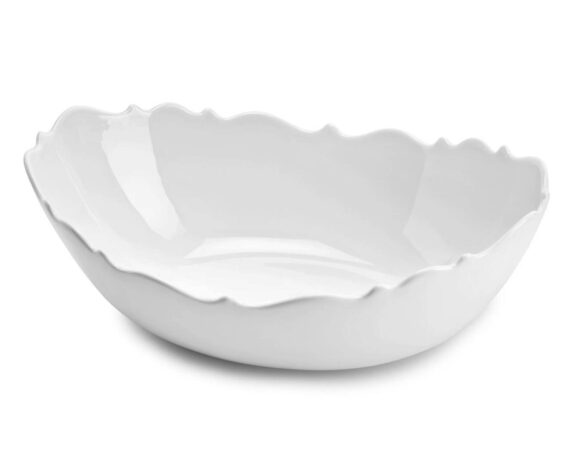 Centrotavola Ovale Arya 33x23cm in Porcellana