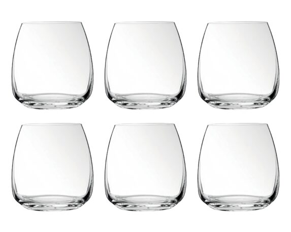 Set 6 Pz Bicchieri Alize’e Anser 400ml in Vetro