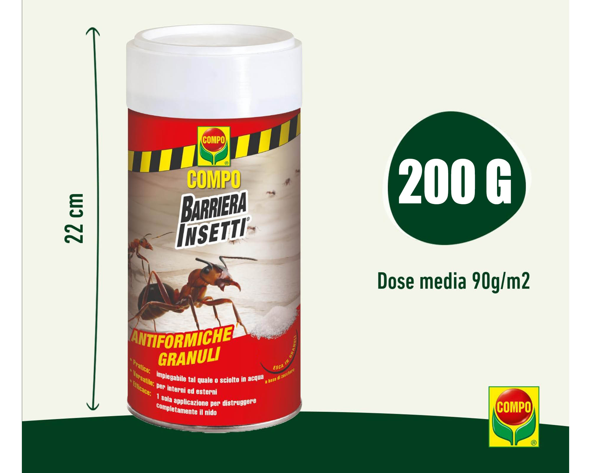 Antiformiche Granuli 200g - Compo - immagine 4