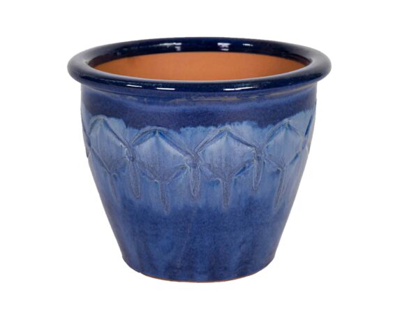 Cachepot Star Planter Blue Pastel D30x25cm In Ceramica – Mega Collections