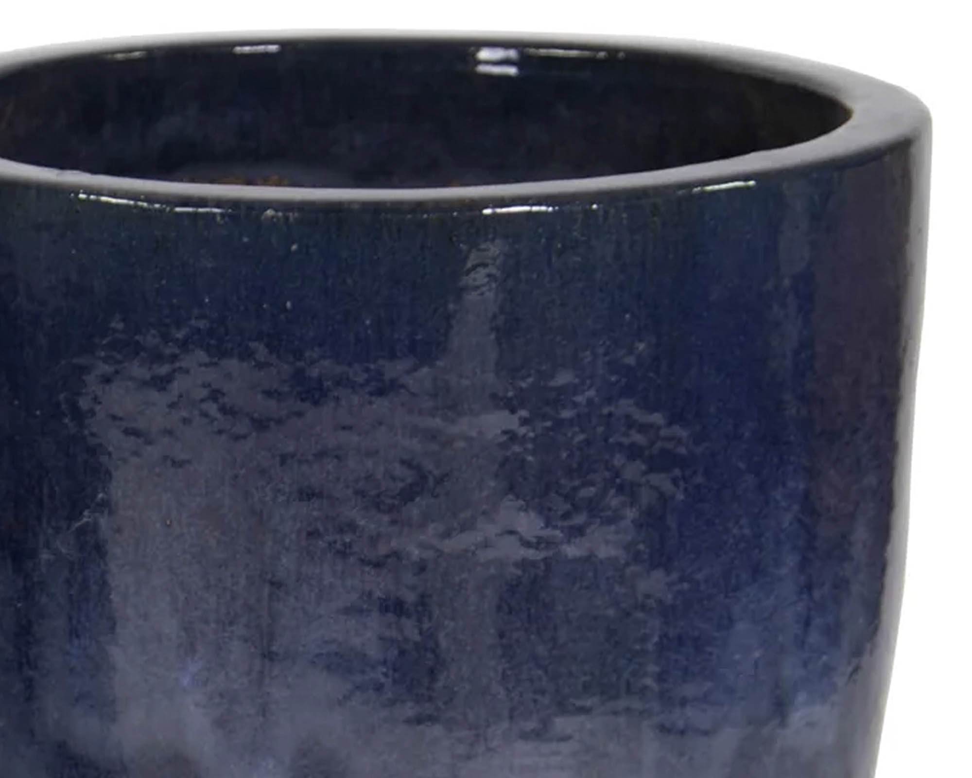 Cachepot Ovale Antique Grey D35x44cm in Ceramica - Mega Collections - immagine 2