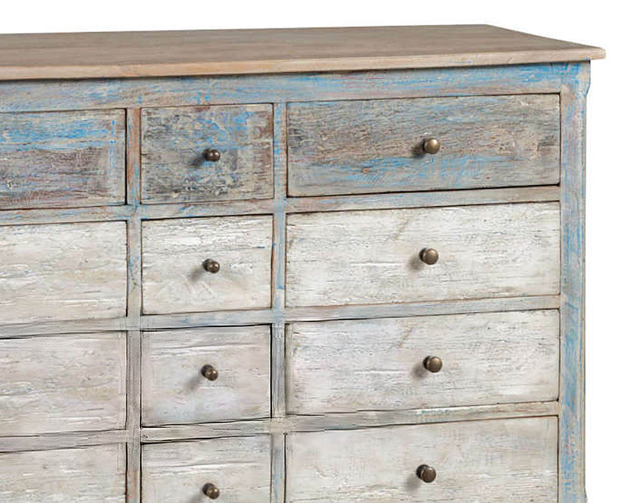 Cassettiera Biarritz 130x44x80cm in Legno - Agora - immagine 2