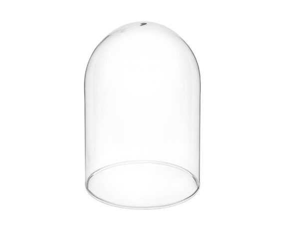 Cupola Decorativa Trasparente Incantevole E Elegante D10x15h In Vetro