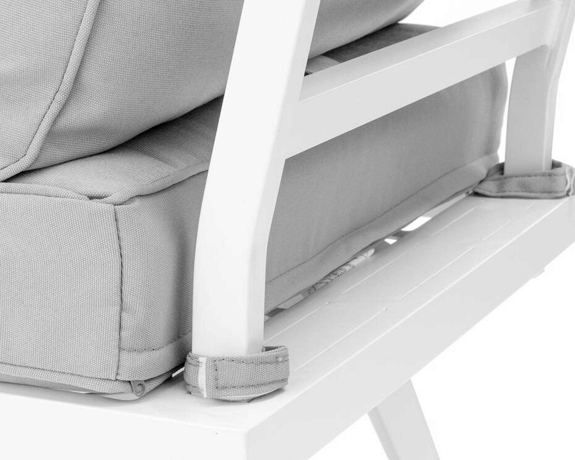 Set 6 Pz Salotto in Alluminio - Floral Garden - immagine 3