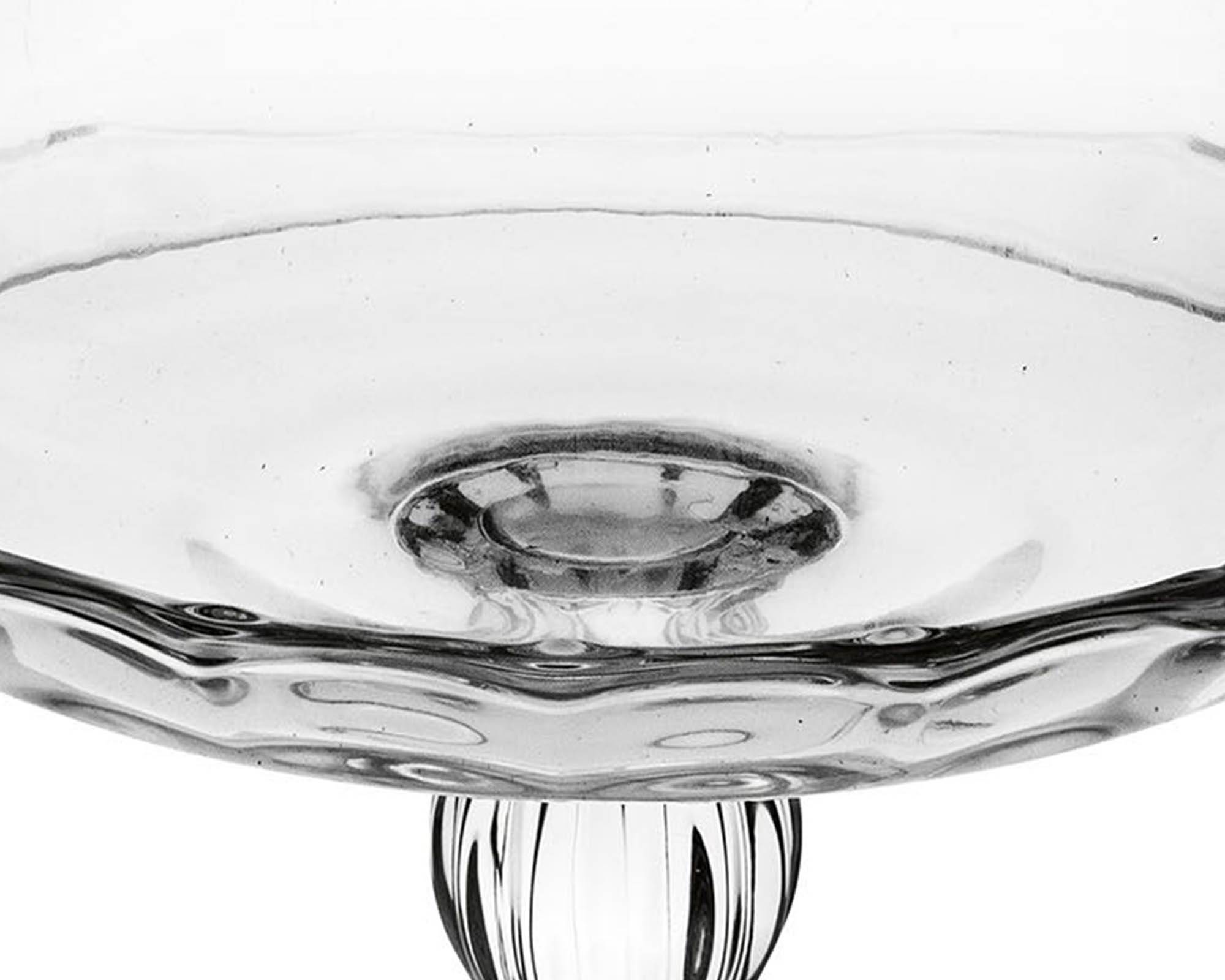 Alzata con Coperchio D19x14h in Vetro - immagine 2