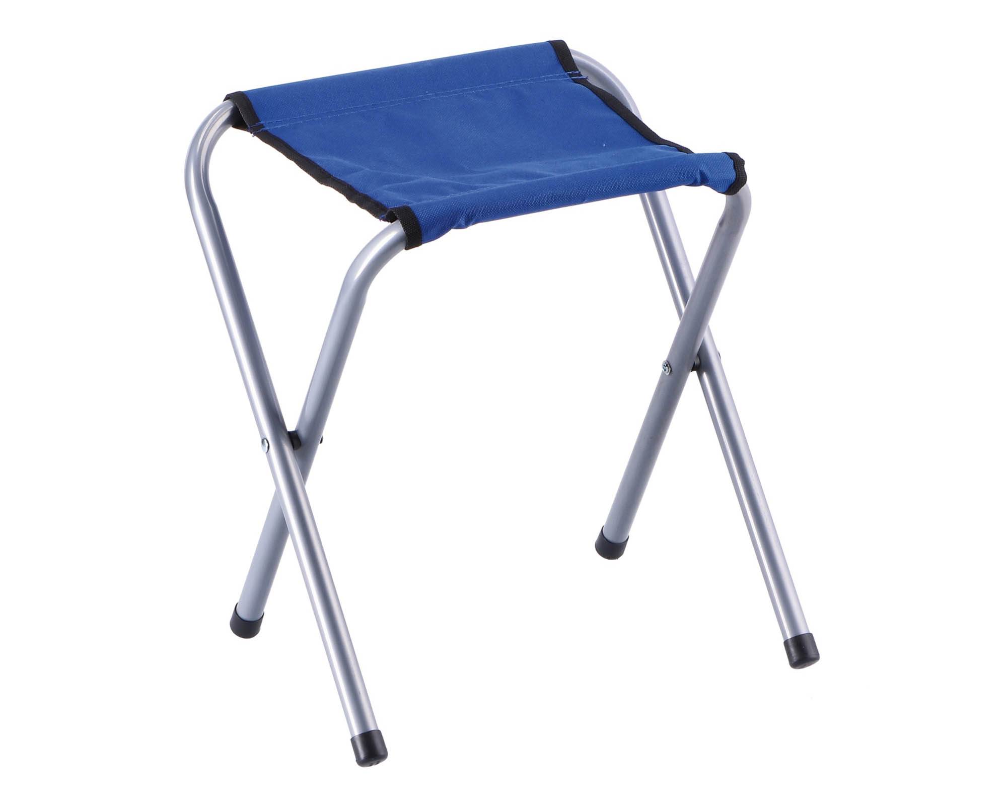 Sgabello Pieghevole Assortito 34x27x36h in Alluminio e Poliestere - immagine 2