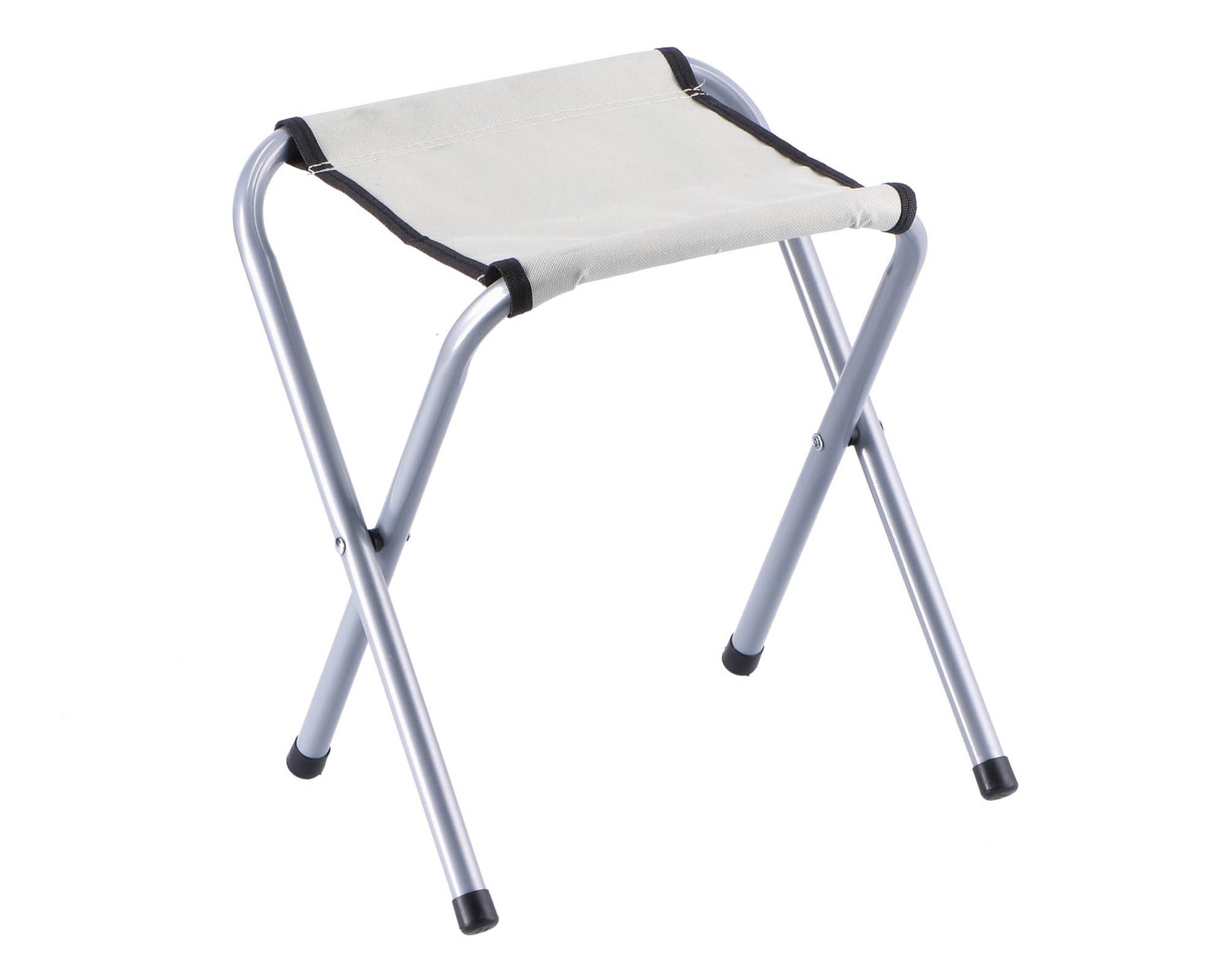 Sgabello Pieghevole Assortito 34x27x36h in Alluminio e Poliestere - immagine 3