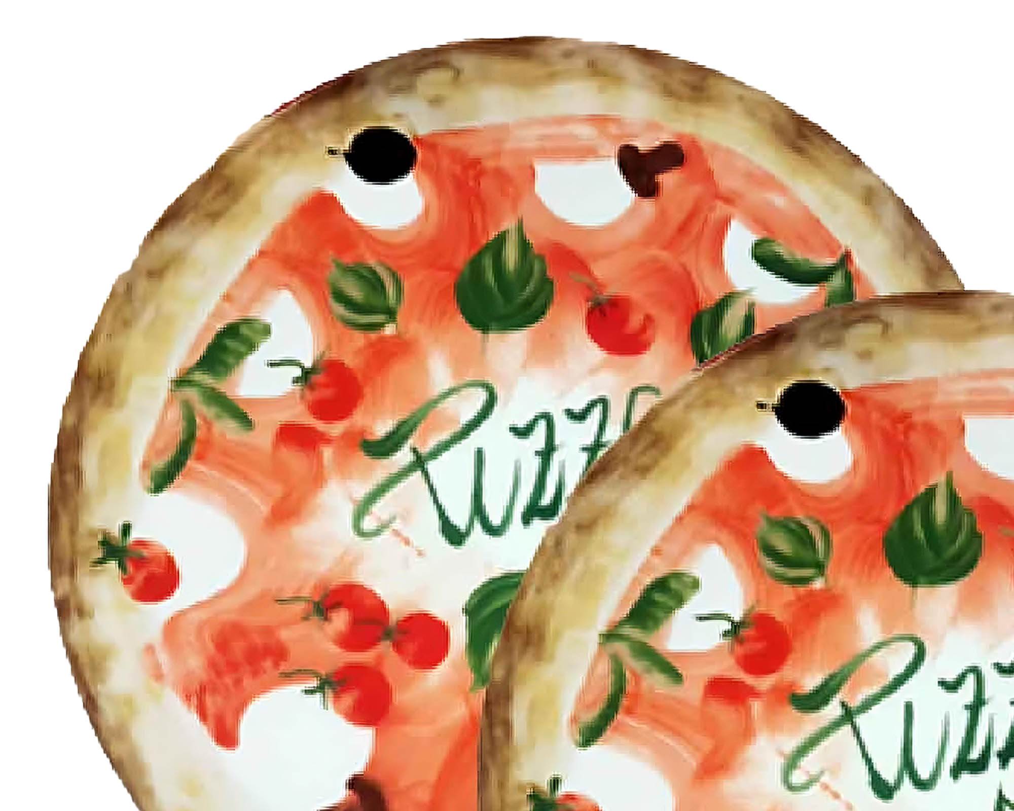 Piatto Pizza Margherita 33cm - Arca - immagine 2