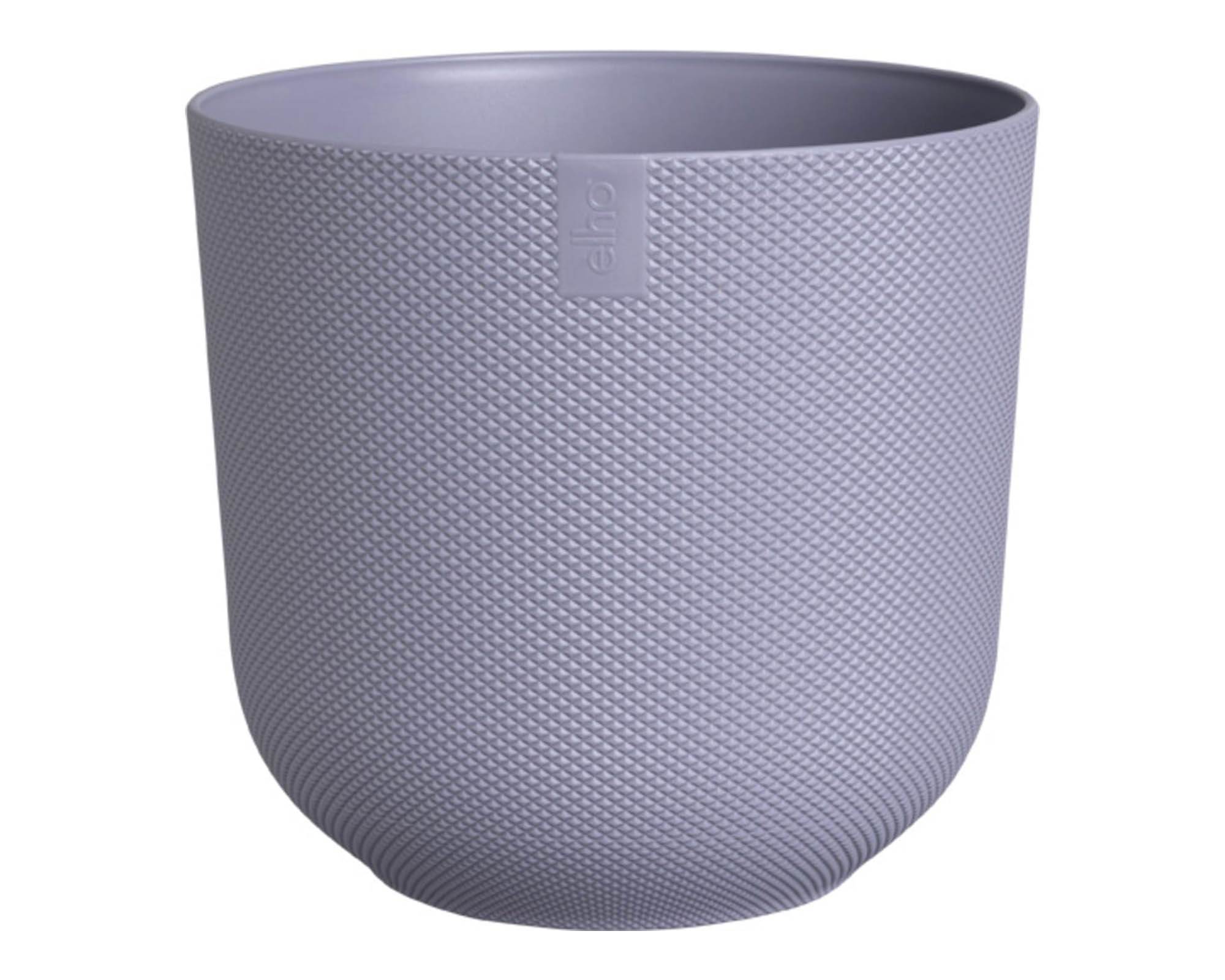 Cachepot Tondo Jazz Lavanda D26cm in Plastica Riciclata - Elho