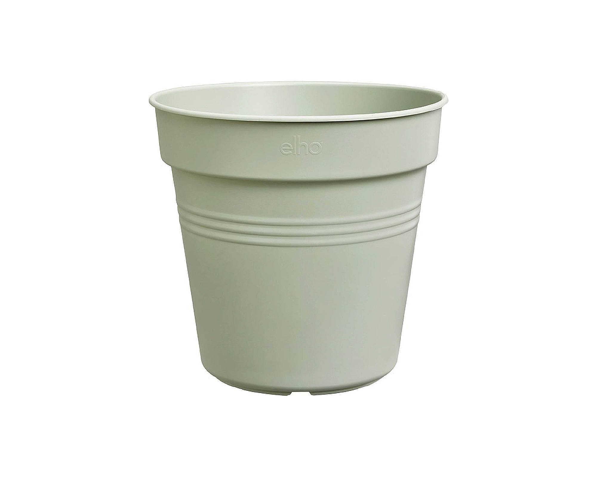 Vaso Green Basics Verde Pietra D21cm in Plastica Riciclata - Elho