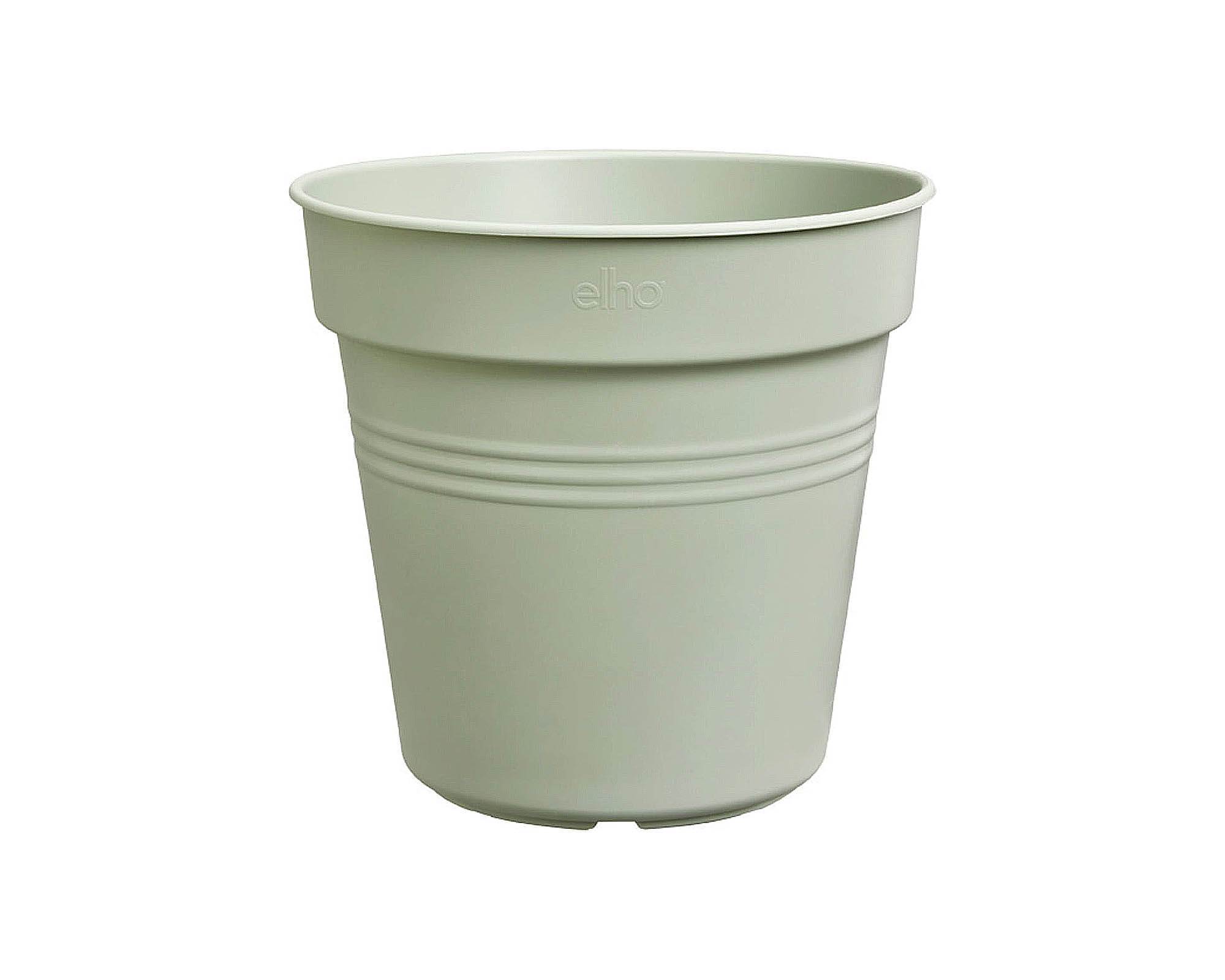 Vaso Green Basics Verde Pietra D24cm in Plastica Riciclata - Elho
