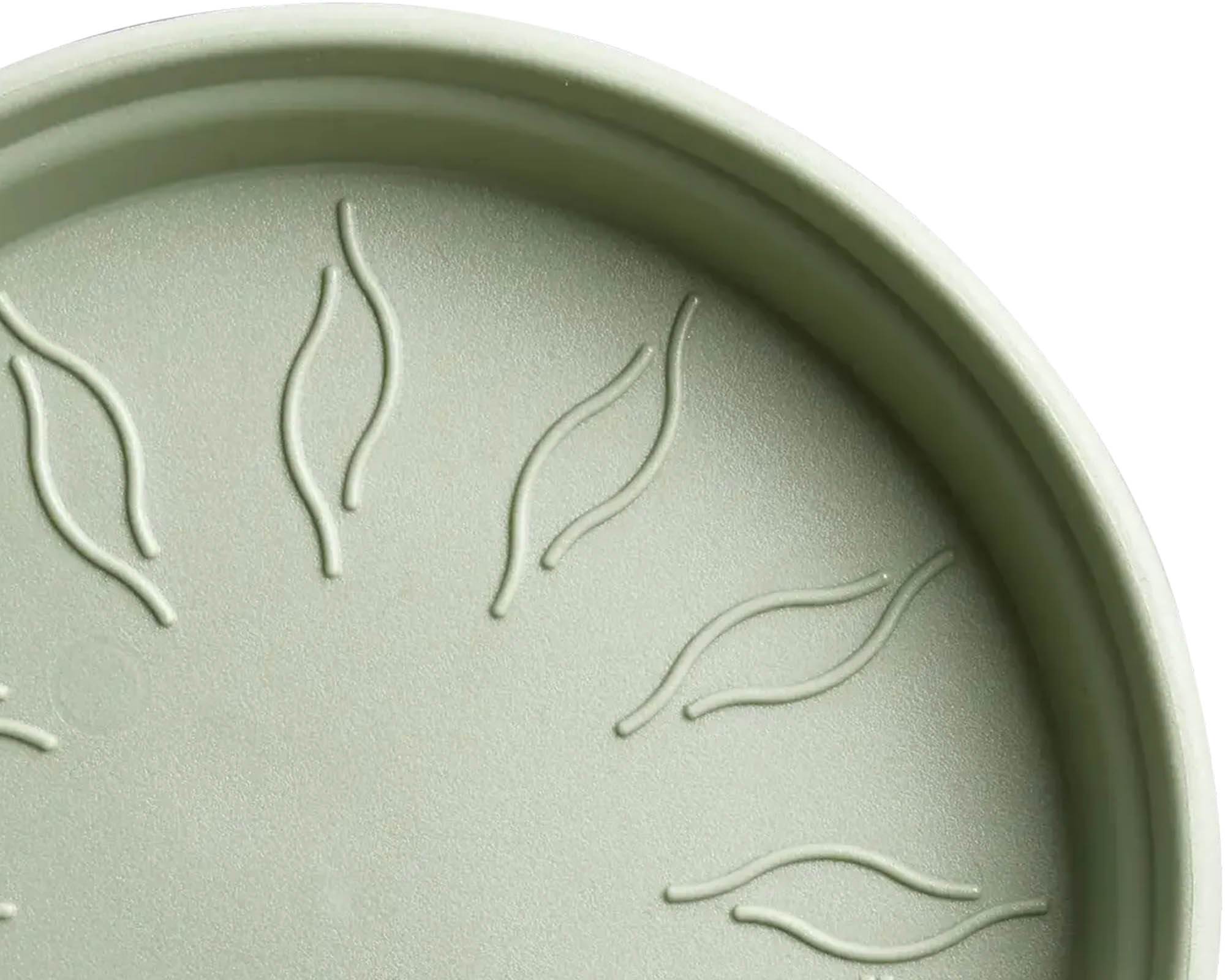 Vaso Green Basics Verde Pietra D25cm in Plastica Riciclata - immagine 3