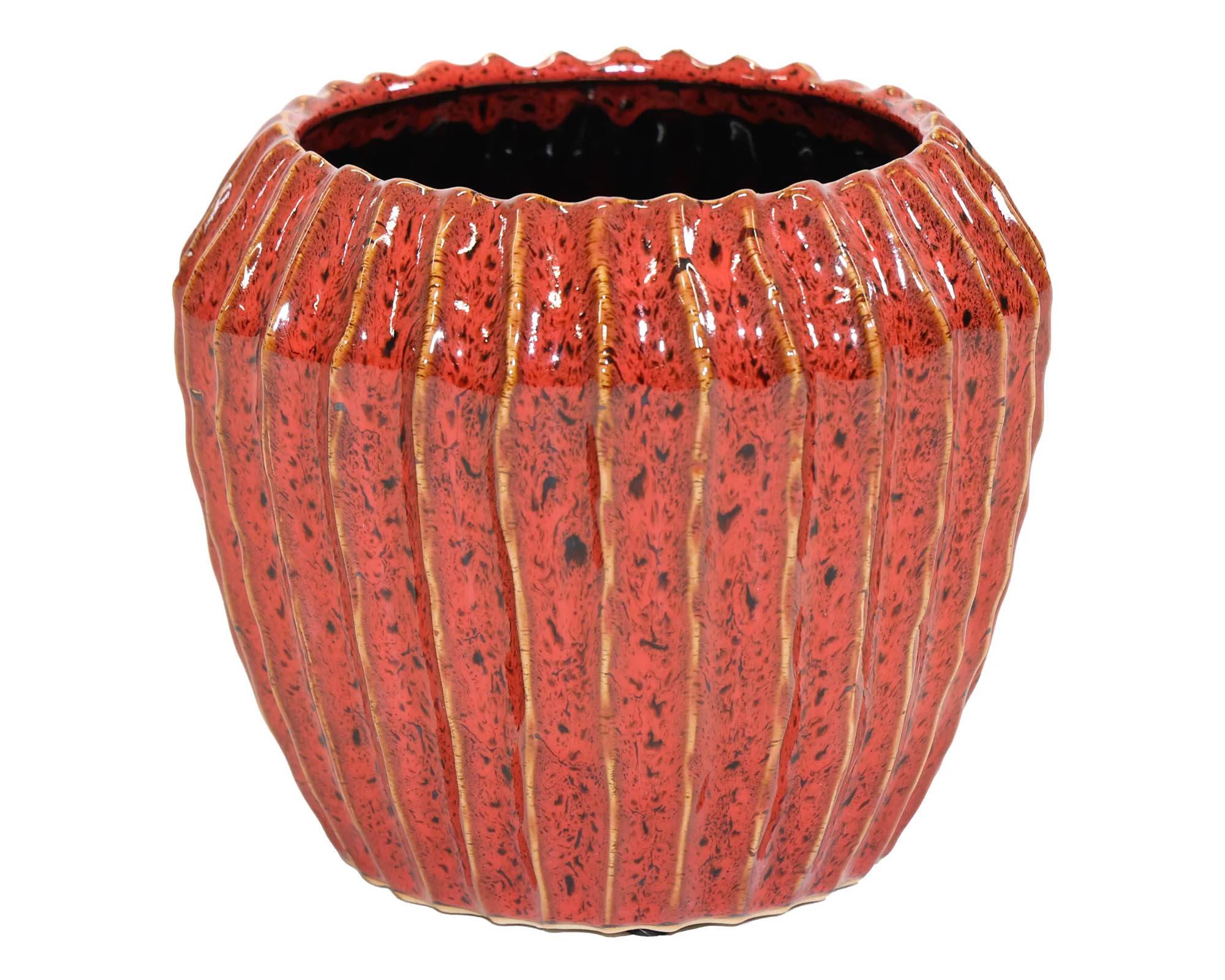 Cachepot Costine Ide Rubino D21x18cm in Ceramica - Mega Collections