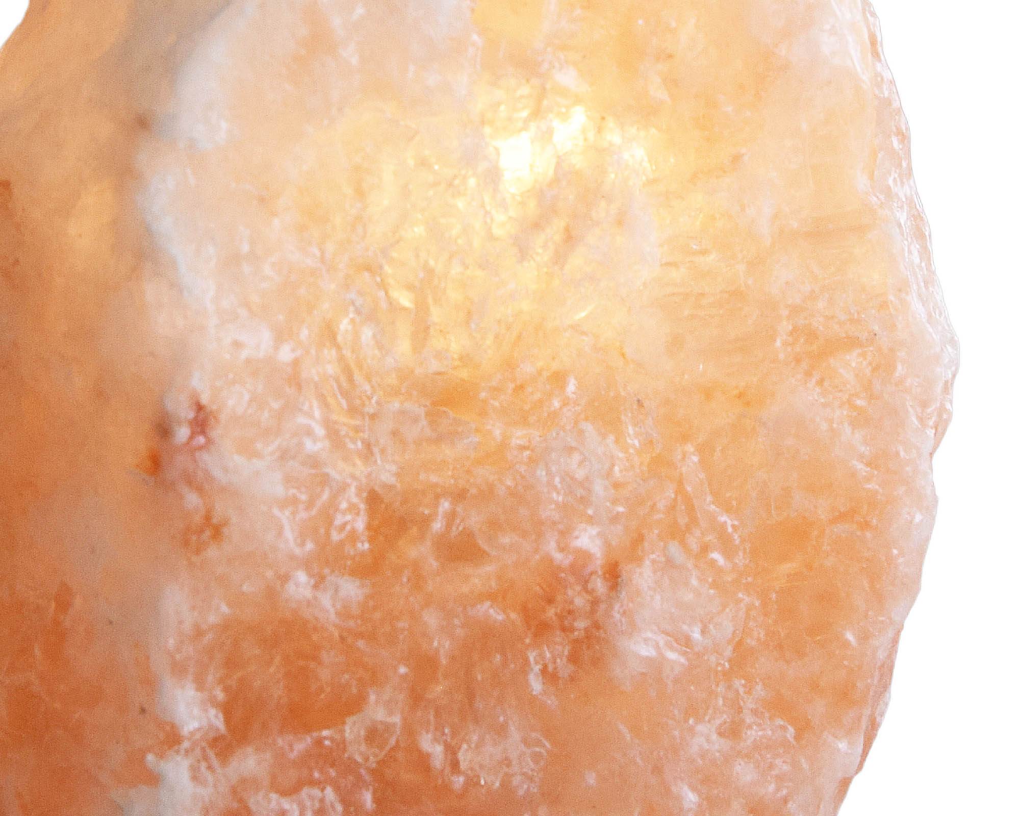 Lampada da Tavolo Himalayano 2/3kg in Cristalli di Sale - Floral Garden - immagine 2