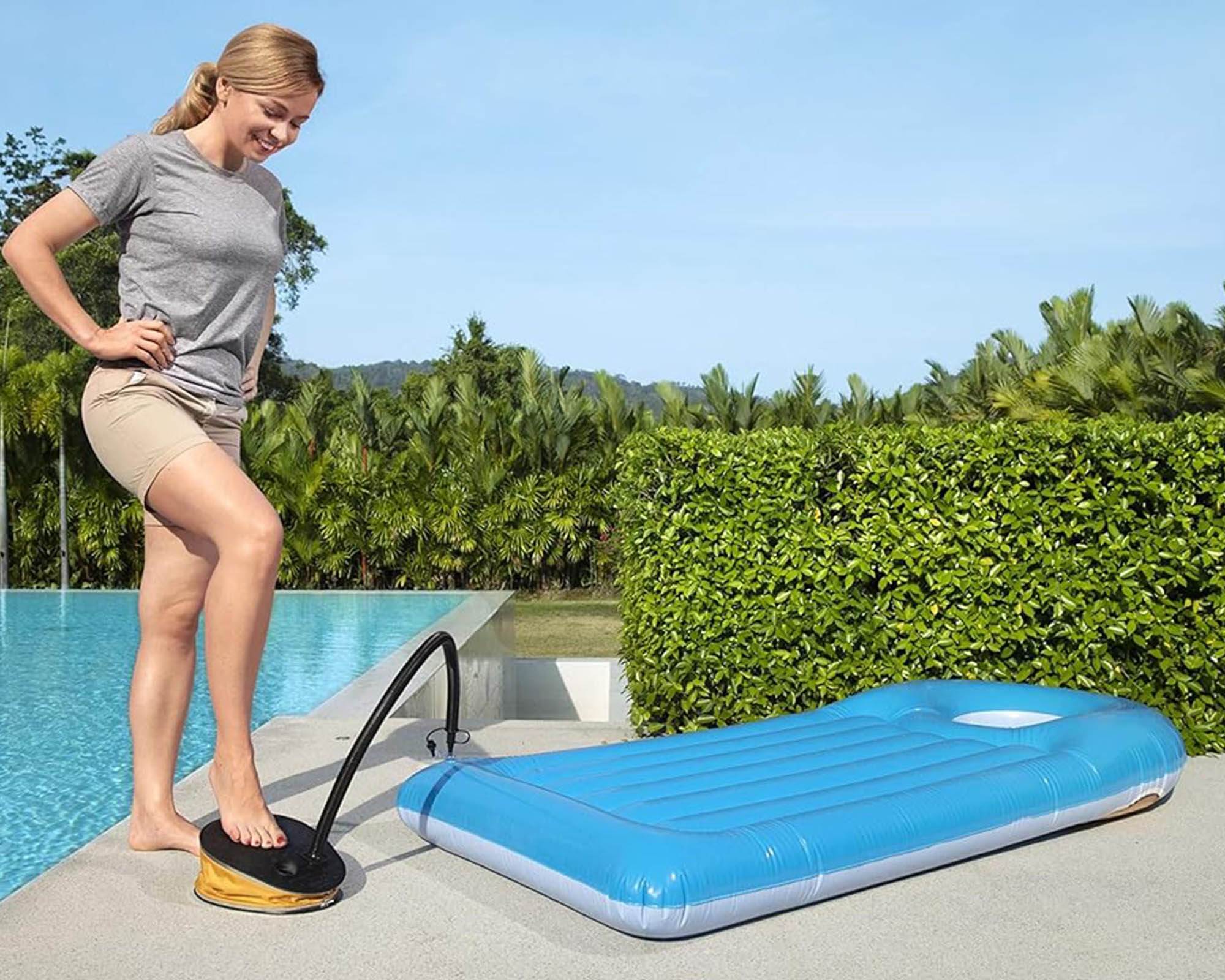 Pompa Gonfiatore a Pedale 29x22cm in Plastica Bestway - immagine 12