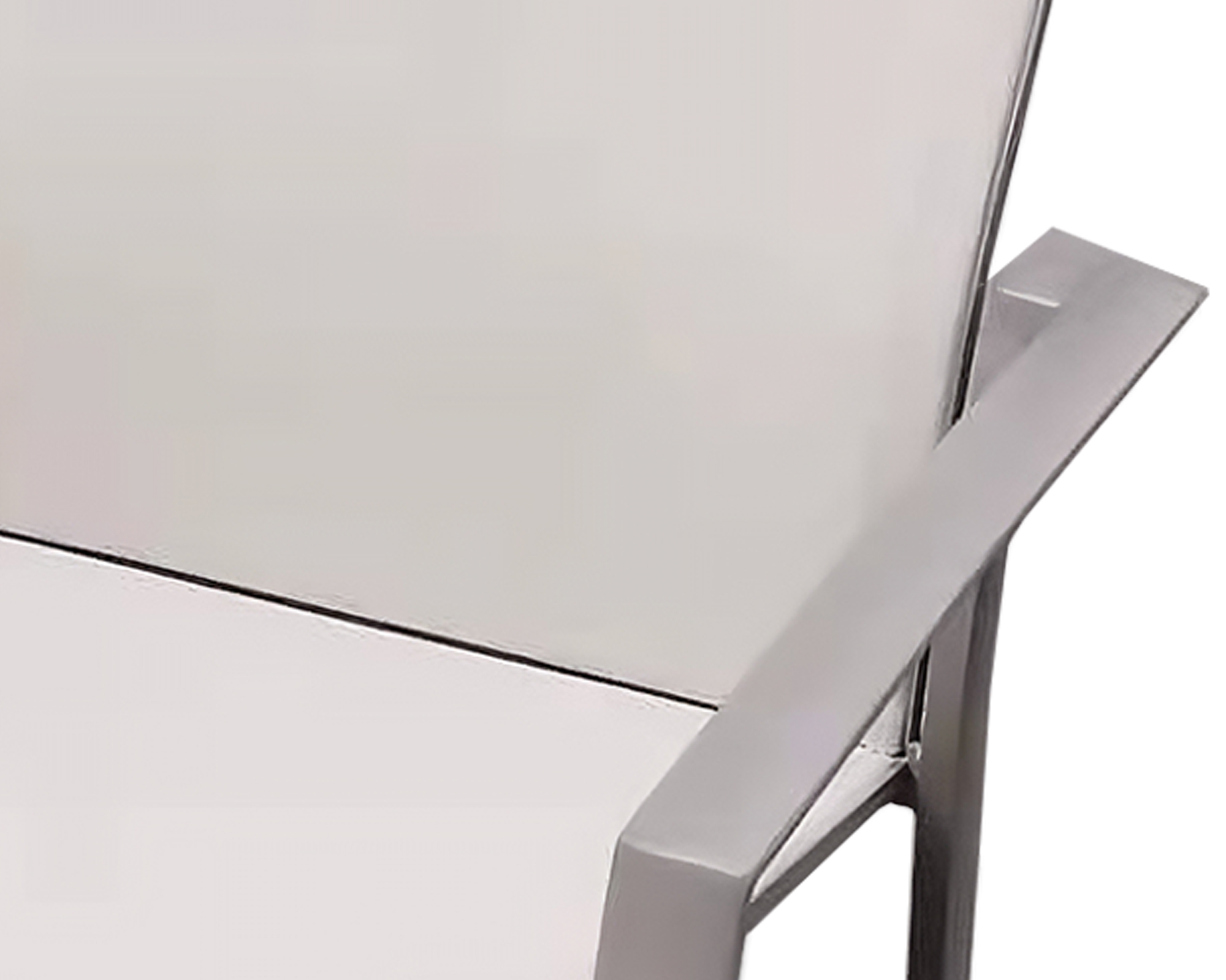 Poltrona Karol Taupe e Khak in Alluminio e Textilene - immagine 2