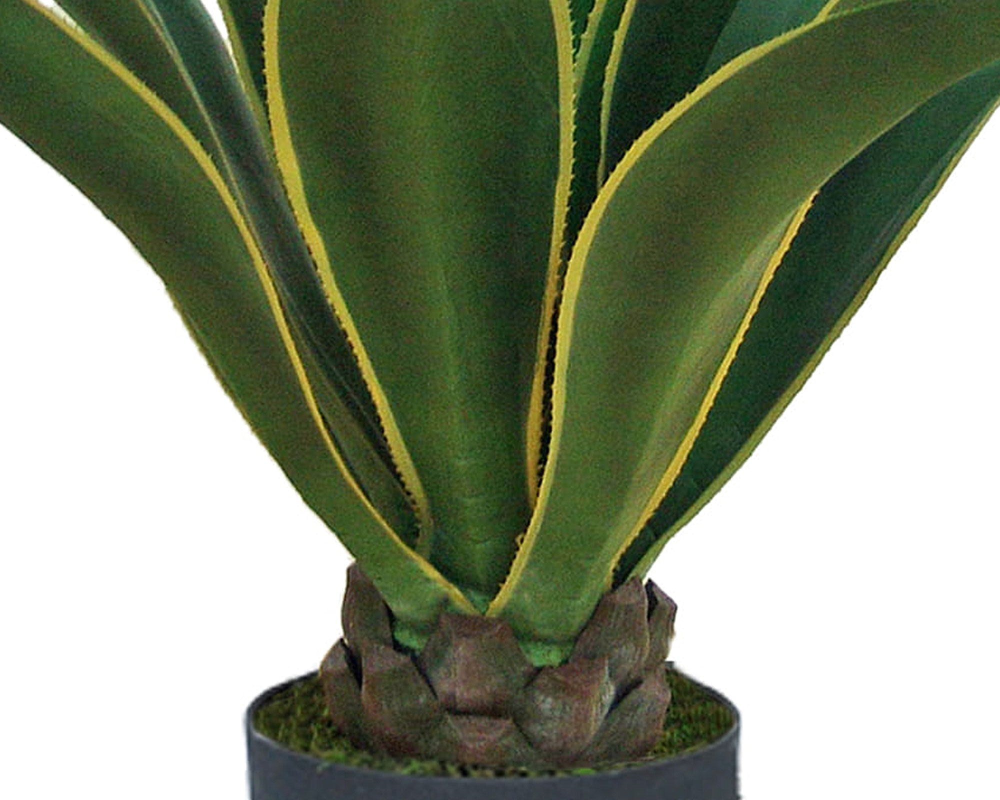 Agave Attenuata con Vaso D23x98cm Pianta Artificiale in Plastica e Poliestere - immagine 2