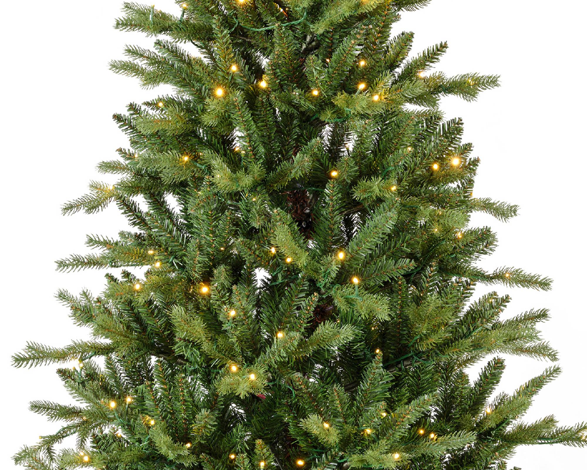 Albero di Pino Alison con Led per Interni D127x210h in PE e PVC - immagine 2