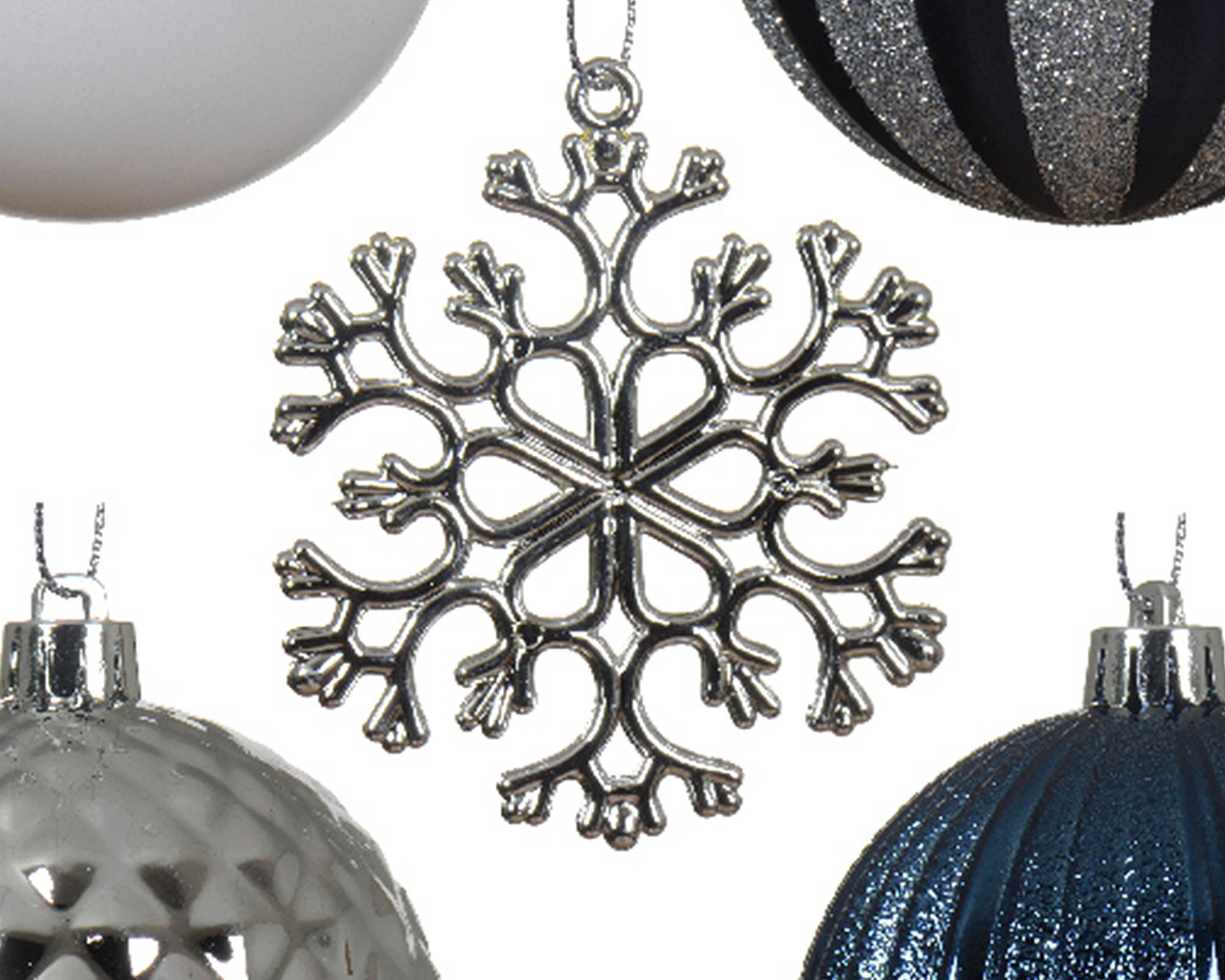 Box 46 Sfere Mix Assortiti D8cm in Plastica - immagine 3