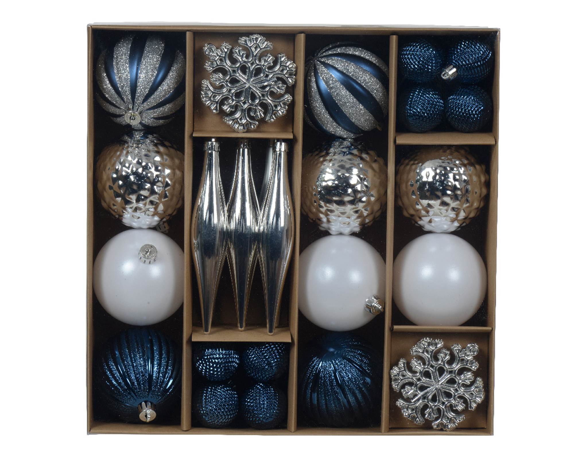 Box 46 Sfere Mix Assortiti D8cm in Plastica - immagine 2