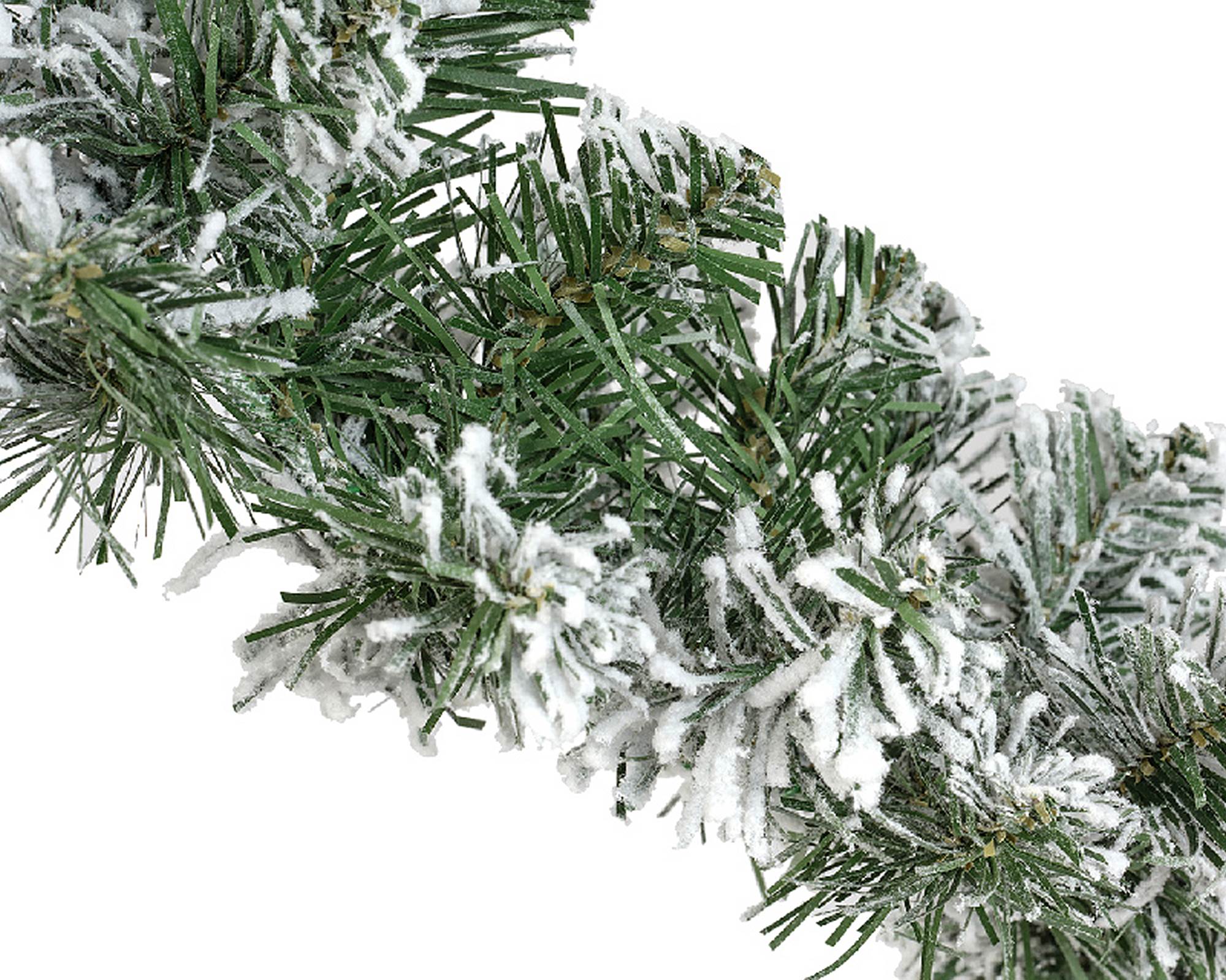 Festone Ghirlanda Imperial Innevato D20x270x9,5cm in Pvc - immagine 3