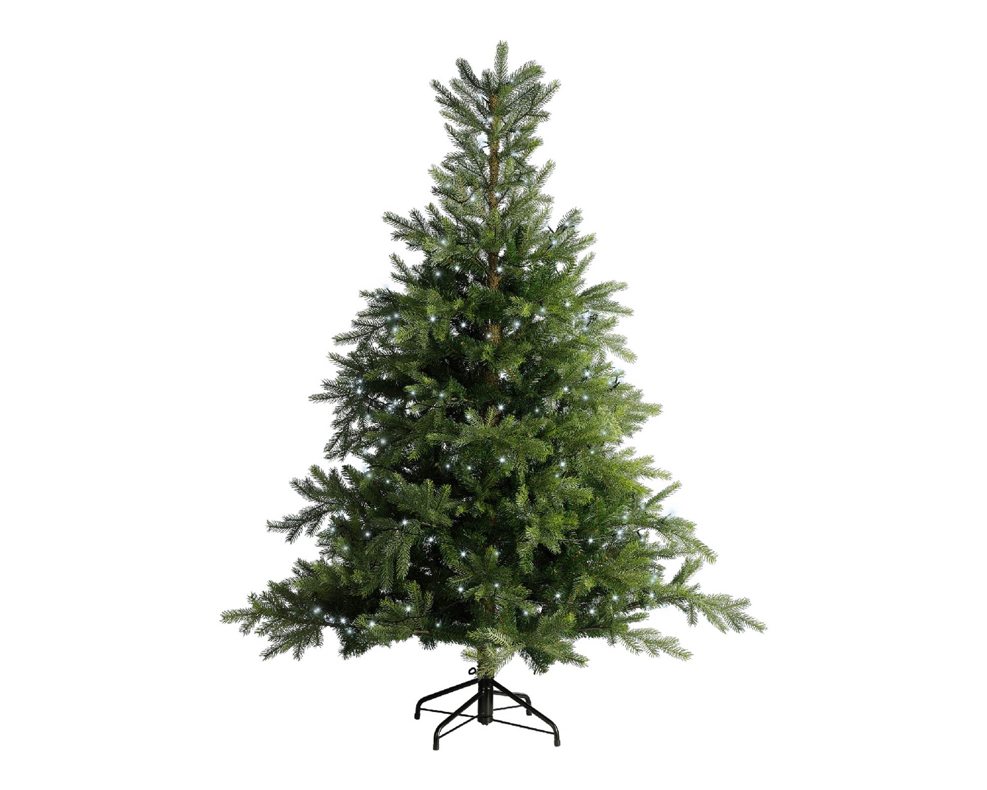 Luci Led 8 Funzioni Effetto Scintillante Nero e Bianco Freddo 2700cm in Pvc - immagine 3